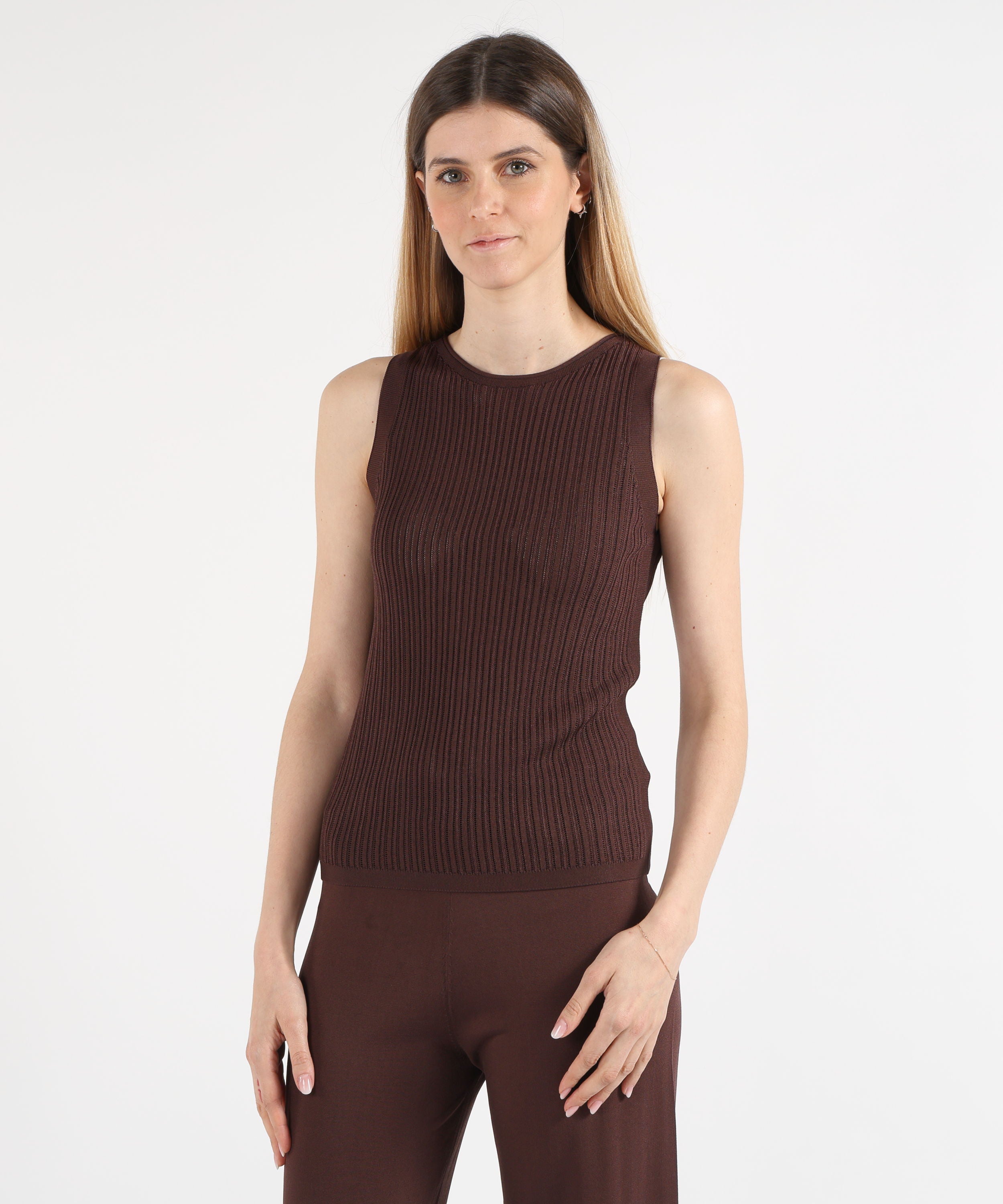 Tank tops MAIDA MILA Ribbed Top – Essential Style Bruno | MAIDA MILA