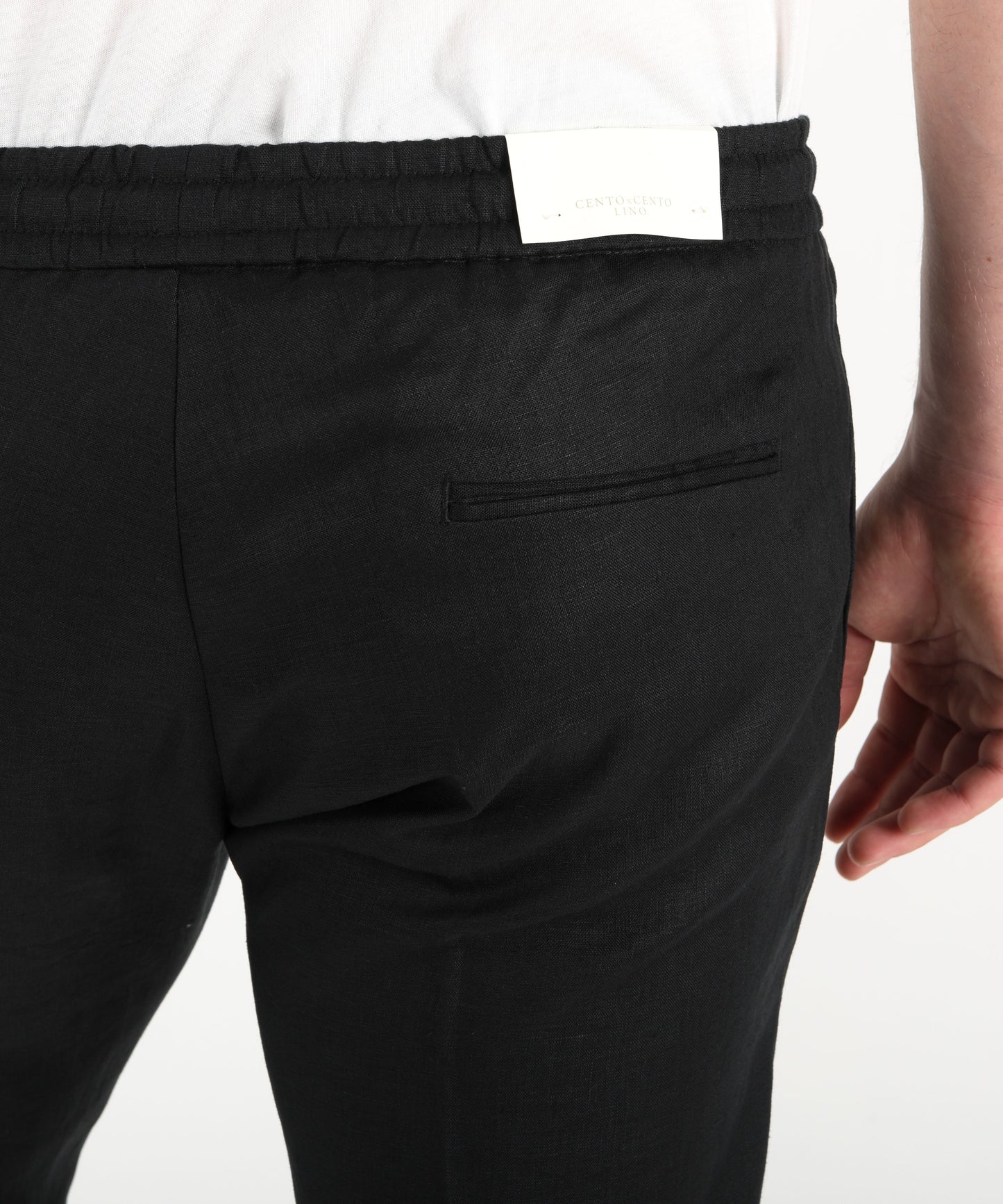 MICHAEL COAL Linen Trousers