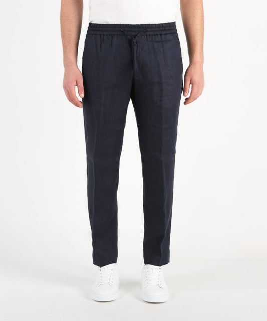 MICHAEL COAL Pantalone in lino