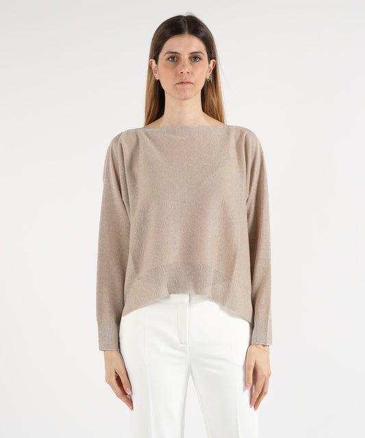 D.EXTERIOR Maglia Morbida a Manica Lunga