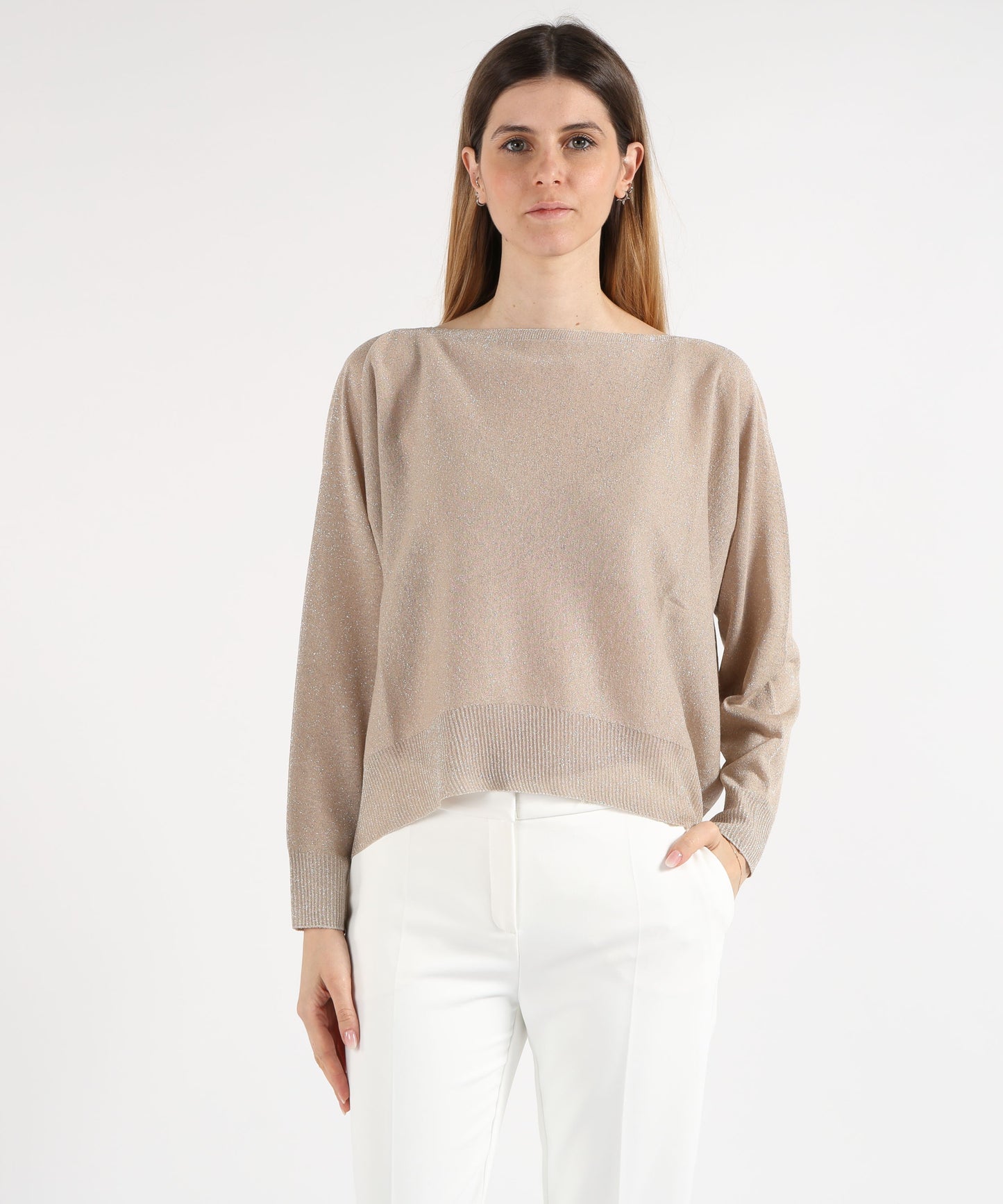 D.EXTERIOR Maglia Morbida a Manica Lunga