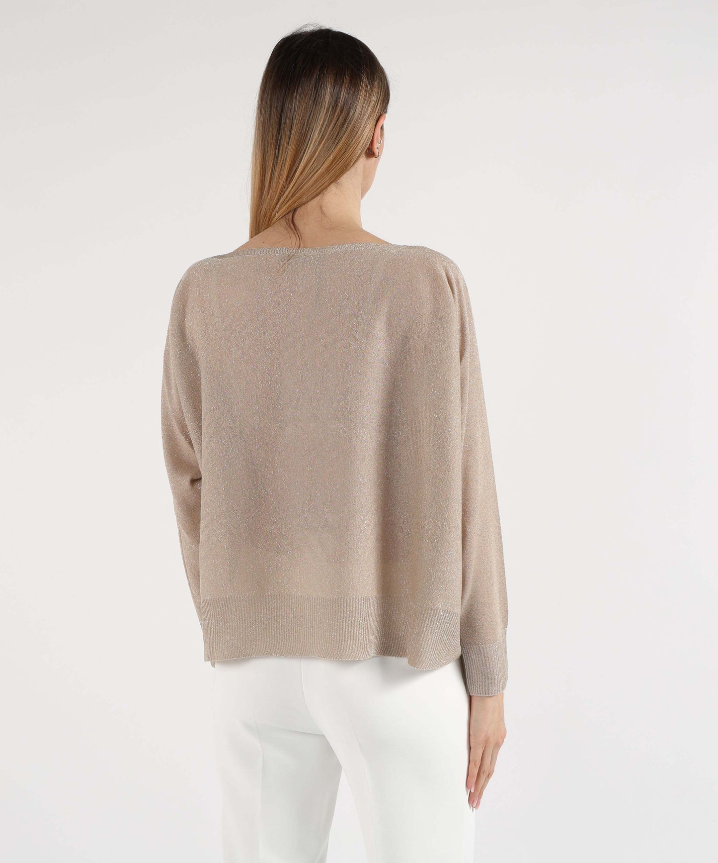 D.EXTERIOR Maglia Morbida a Manica Lunga