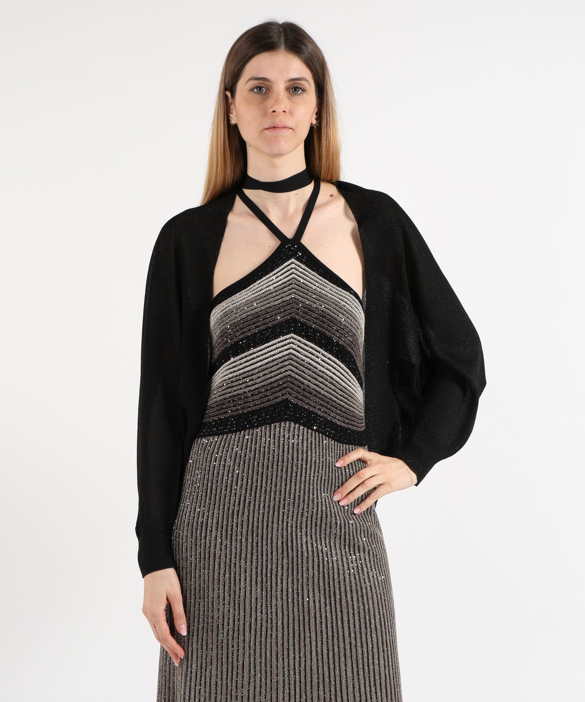 Coprispalle D.EXTERIOR Coprispalle Brillantinato Nero | D.EXTERIOR