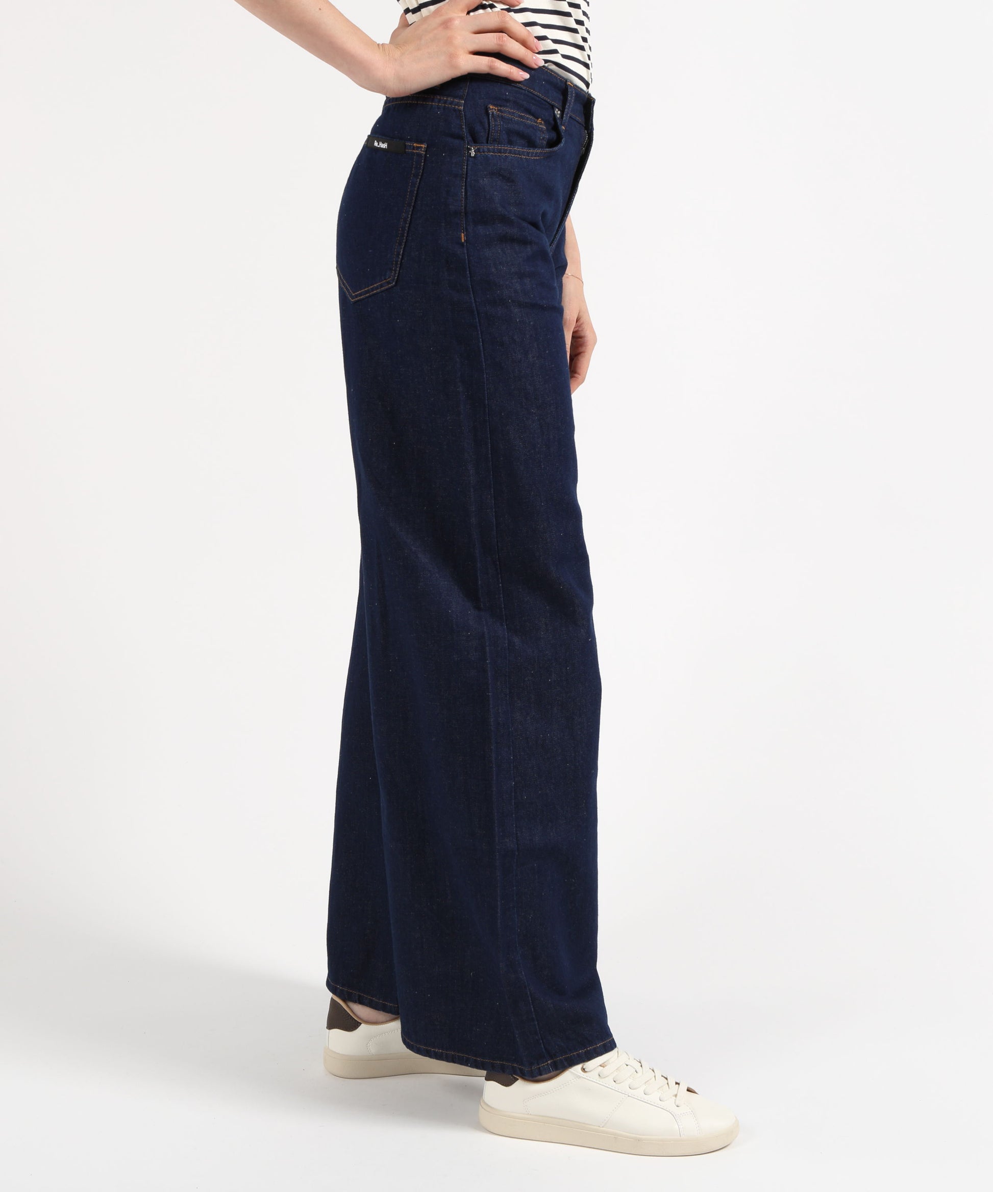 Jeans RE-HASH High-Waisted Palazzo Jeans Blu | RE-HASH