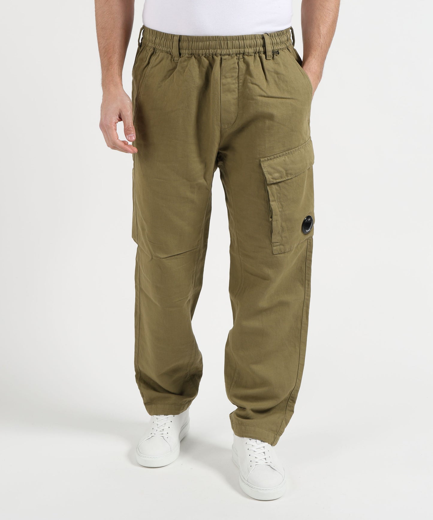 C.P. COMPANY Cotton Rip-Stop Boxy Lens Cargo Pants