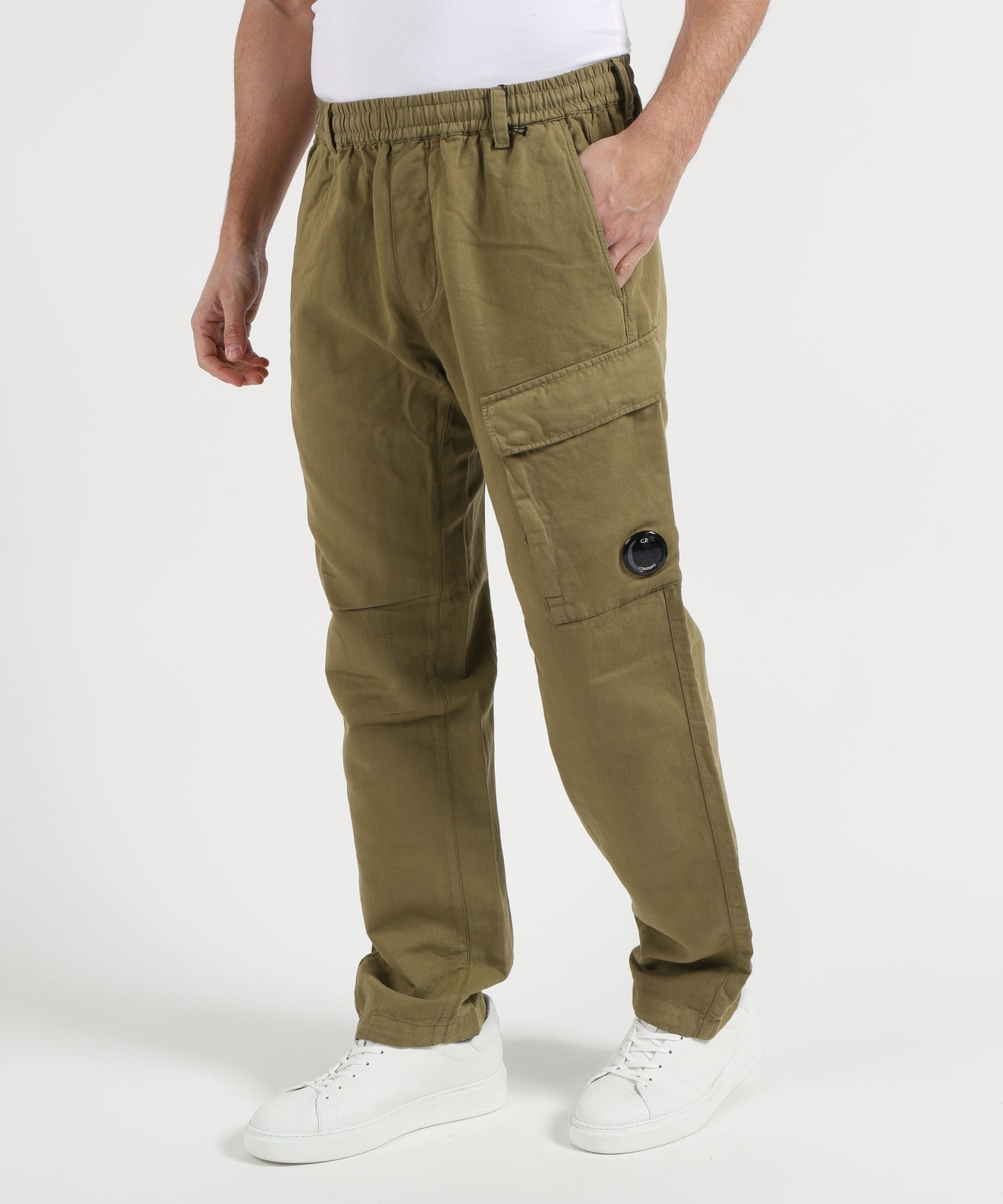 C.P. COMPANY Cotton Rip-Stop Boxy Lens Cargo Pants