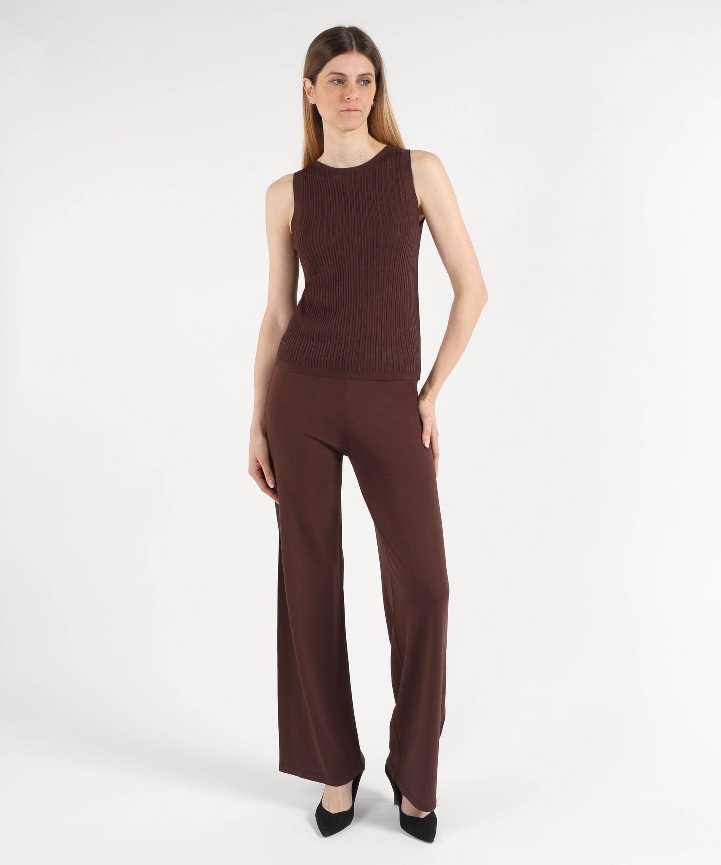 MAIDA MILA Pantalone Morbido Largo