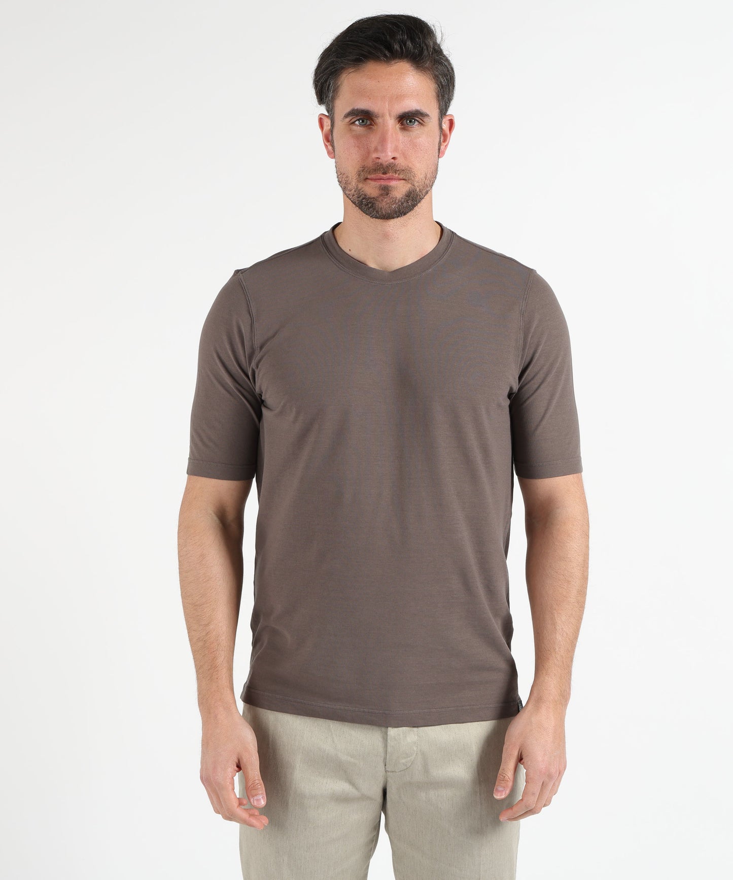 GRAN SASSO Men’s undershirt T-shirt – short-sleeve