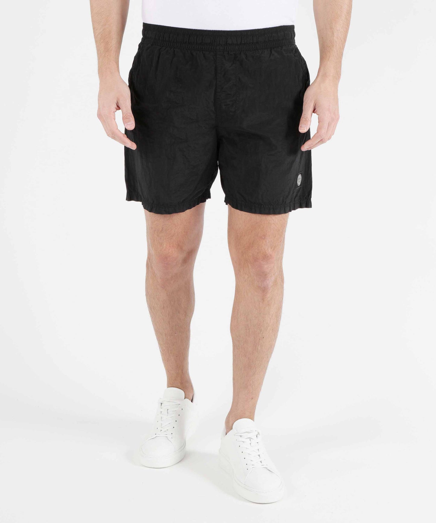 STONE ISLAND NYLON METAL IN ECONYL® - Pantaloncini da bagno media lunghezza regular con tasche