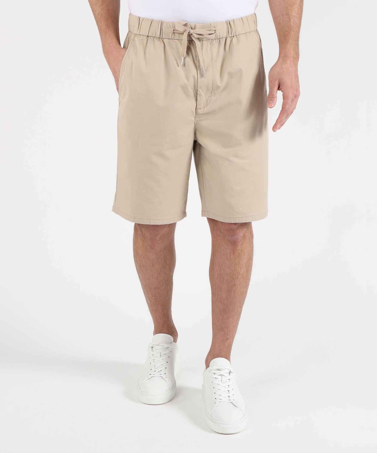SUN 68 Comfort Fit Bermuda Shorts in Cotton Blend”
