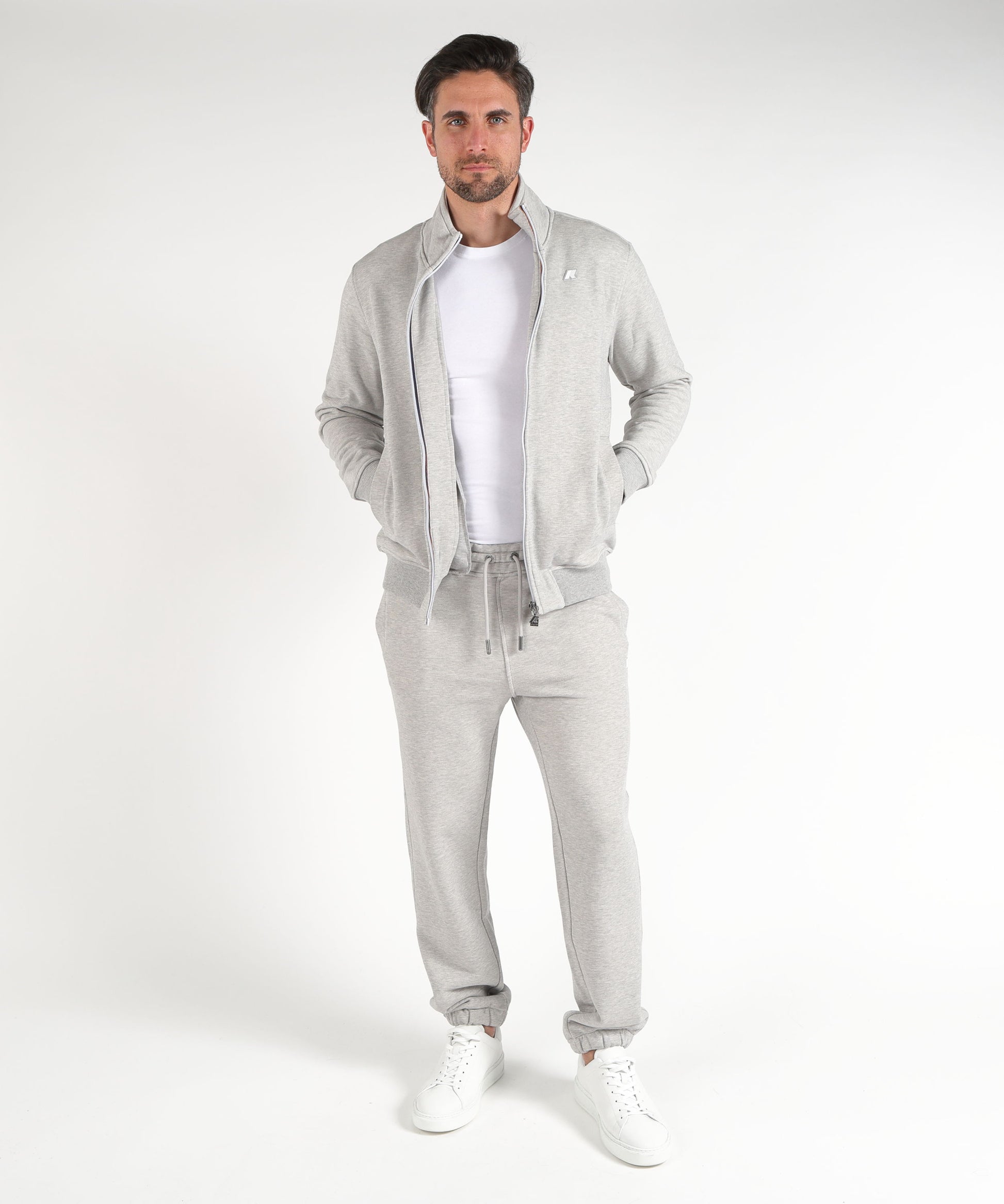 Trousers K-WAY MICKYEL FRENCH TERRY Grigio | K-WAY