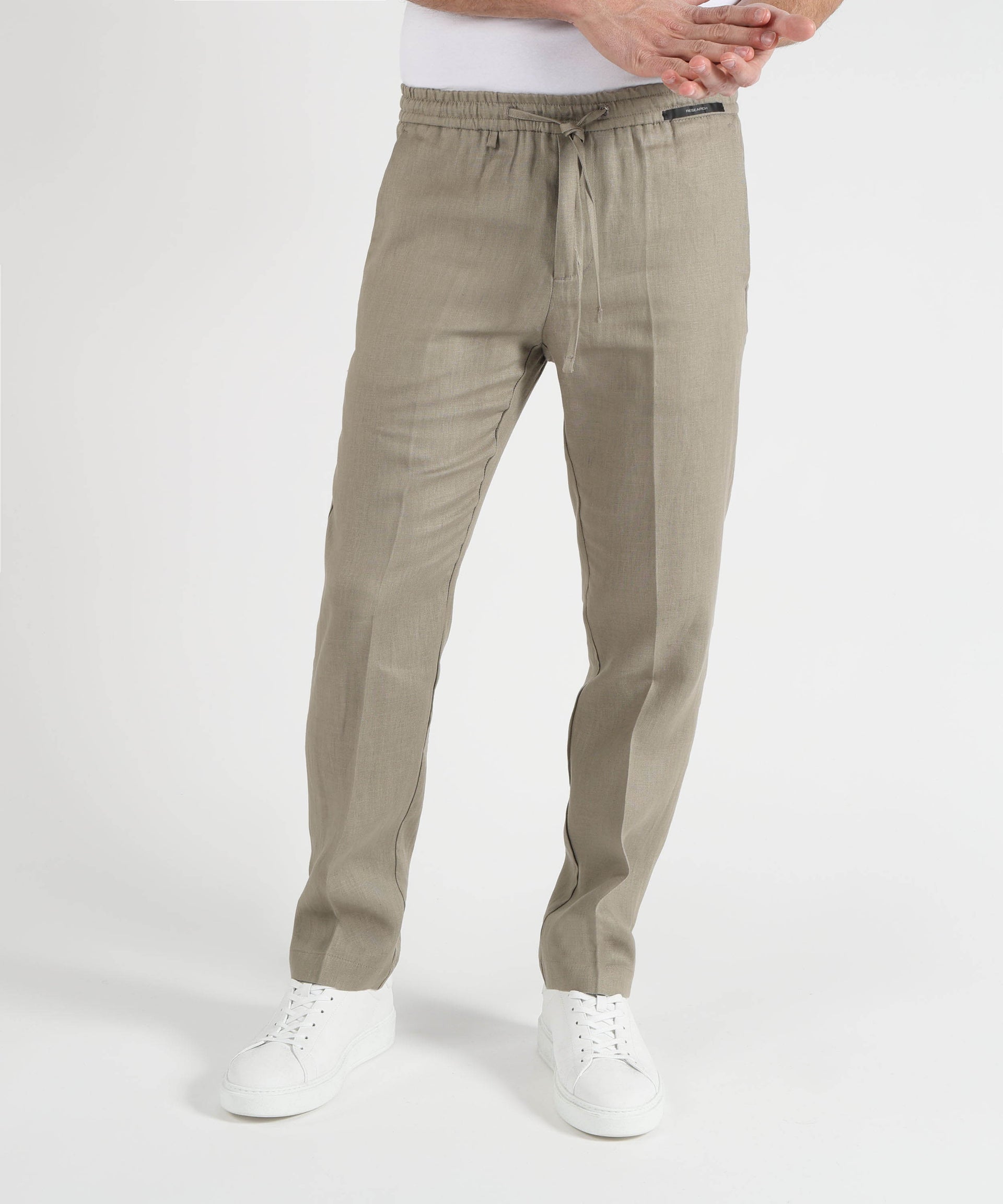 MICHAEL COAL Pantalone in lino