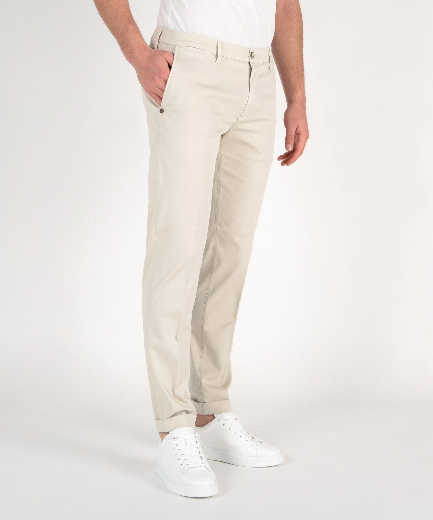 RE-HASH Cuffed chinos