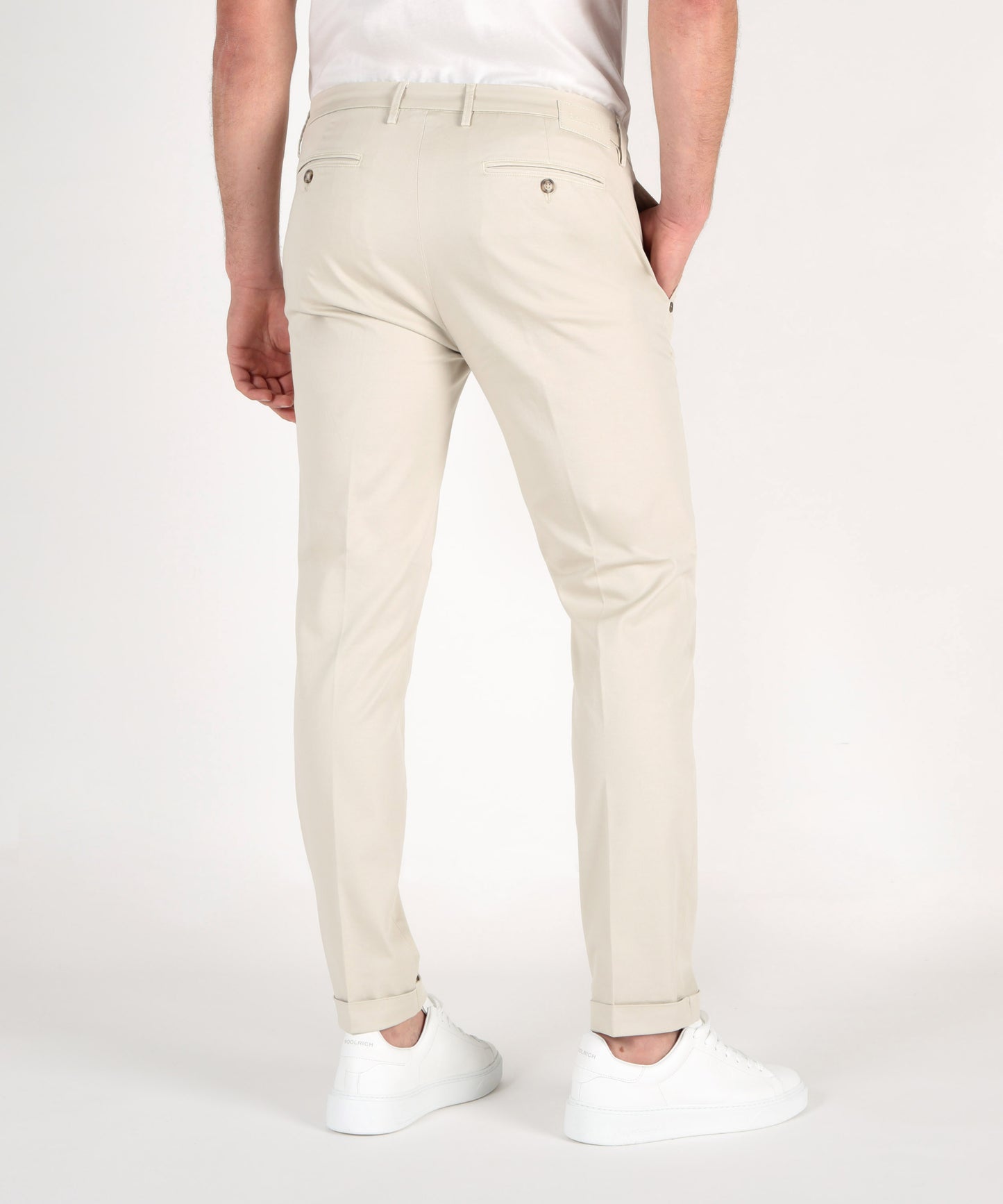RE-HASH Cuffed chinos