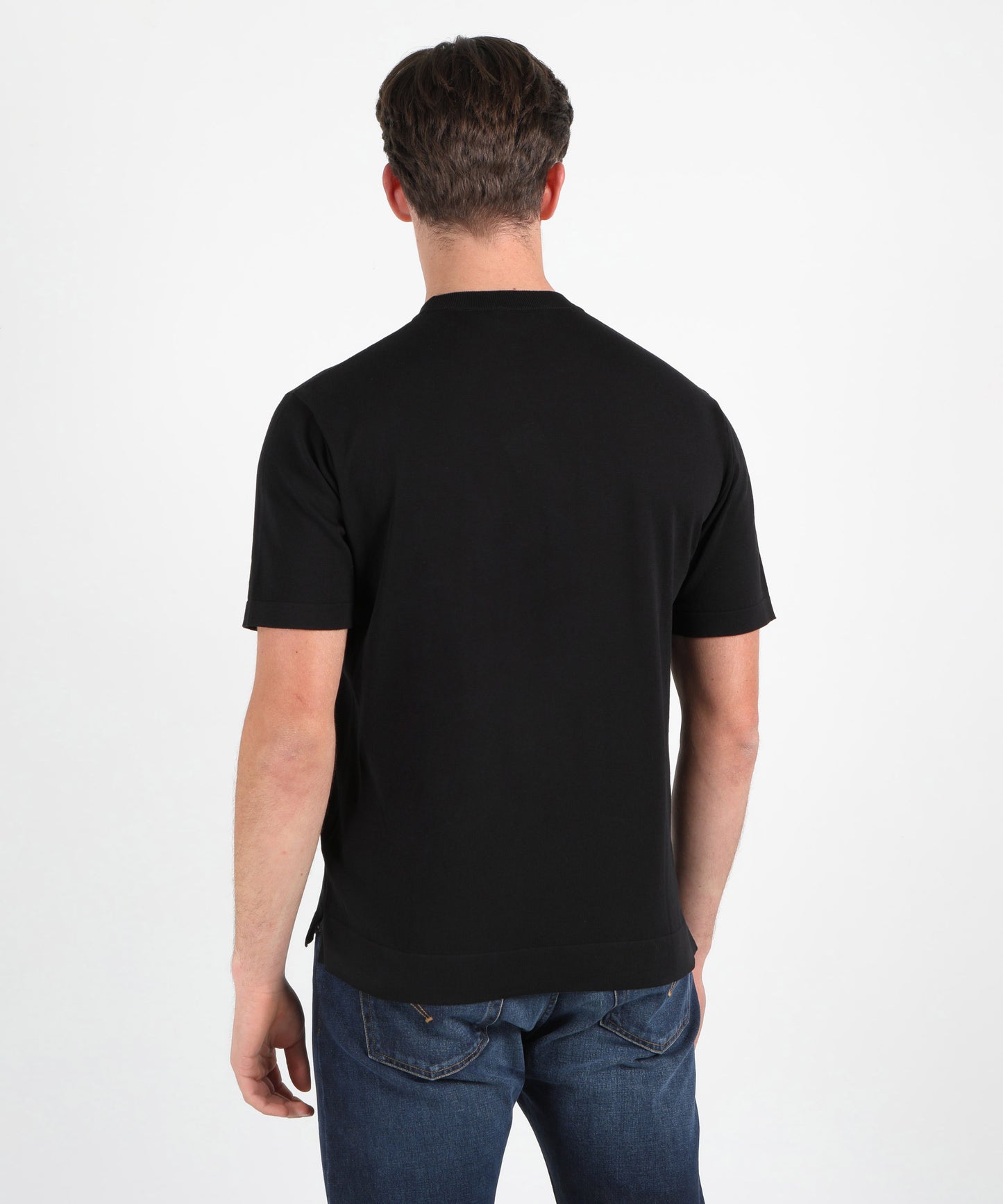 FILIPPO DE LAURENTIIS Cotton Crêpe T-Shirt