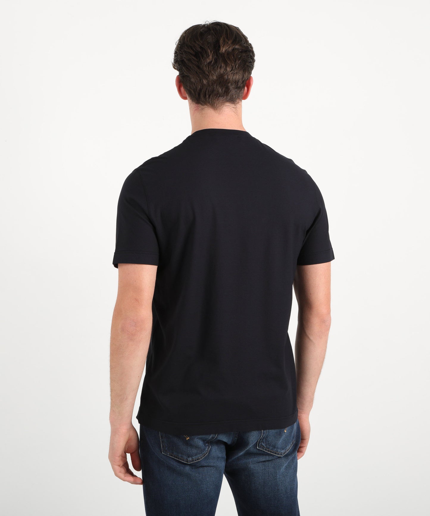 FILIPPO DE LAURENTIIS T-shirt manica corta in crepe cotton