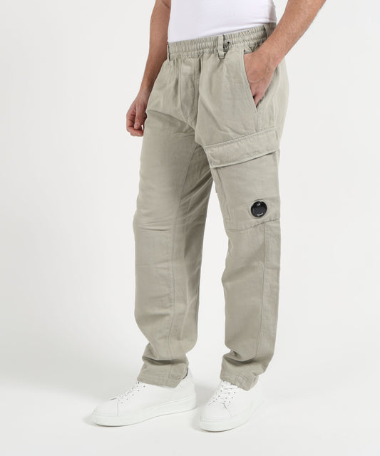 Cargo C.P. COMPANY Cotton Rip-Stop Boxy Lens Cargo Pants Grigio | C.P. COMPANY