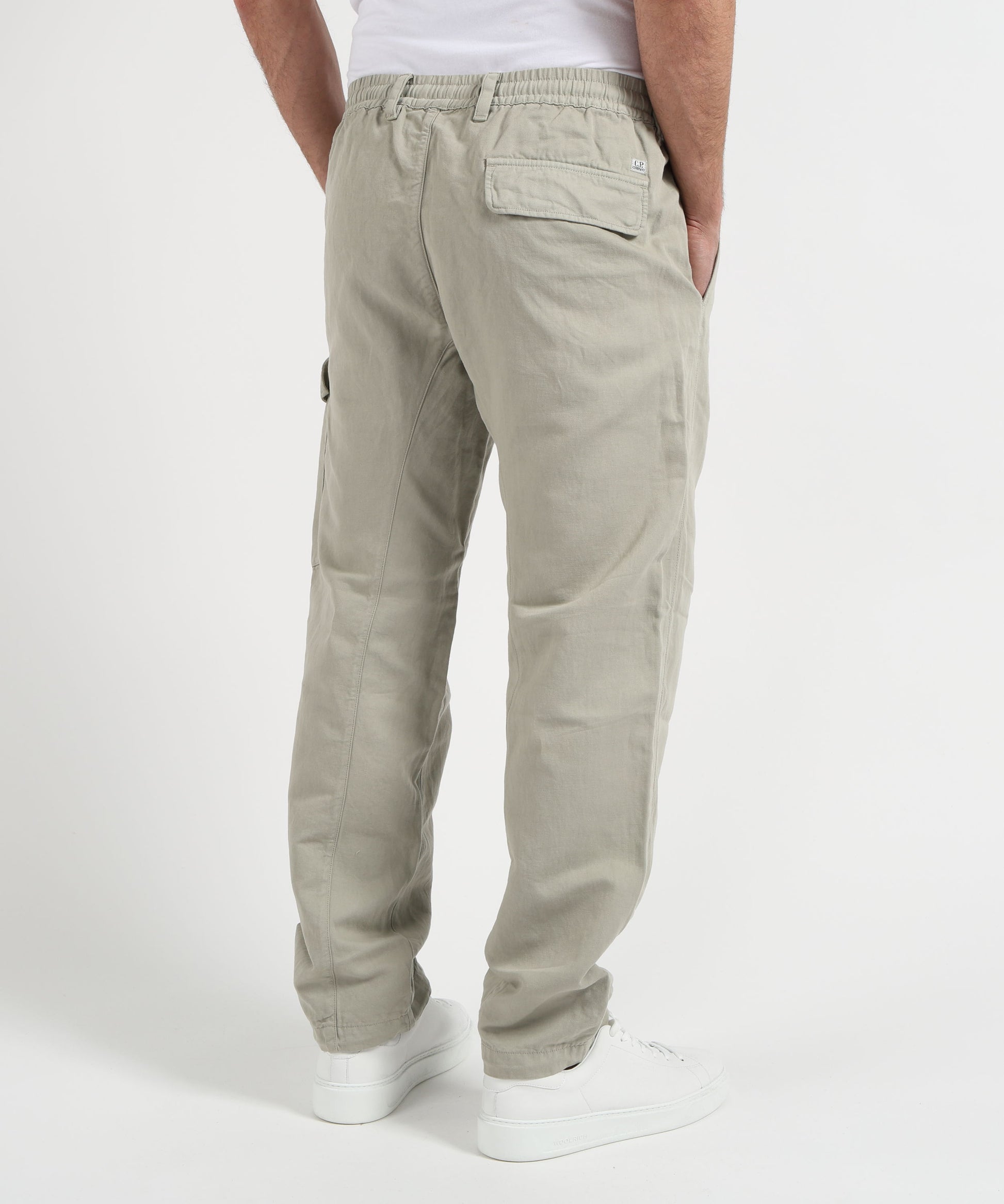 Cargo pants C.P. COMPANY Cotton Rip-Stop Boxy Lens Cargo Pants Grigio | C.P. COMPANY