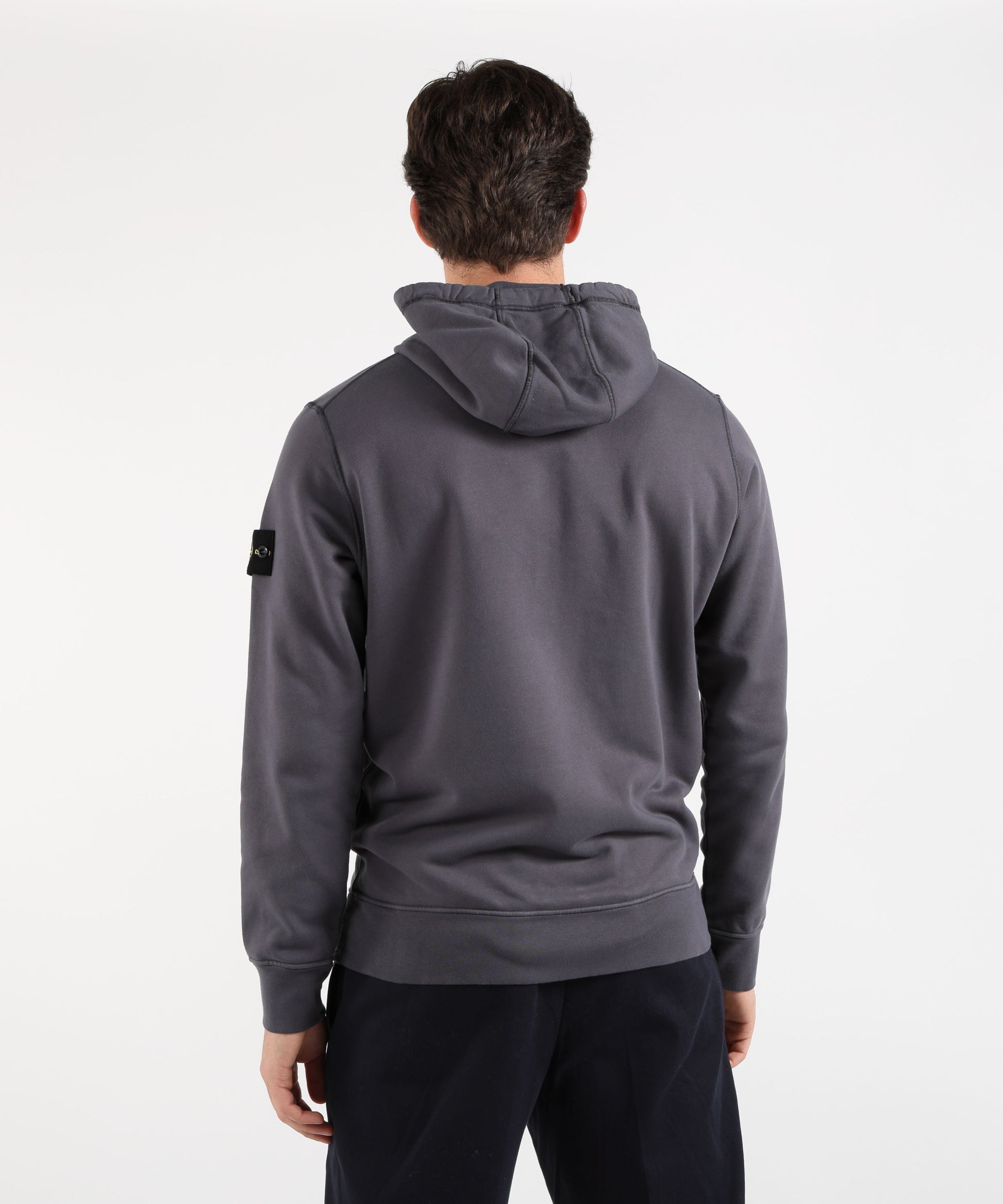 Felpe STONE ISLAND Felpa vestibilità regular con cappuccio, zip e tasche Blu/grigio | STONE ISLAND