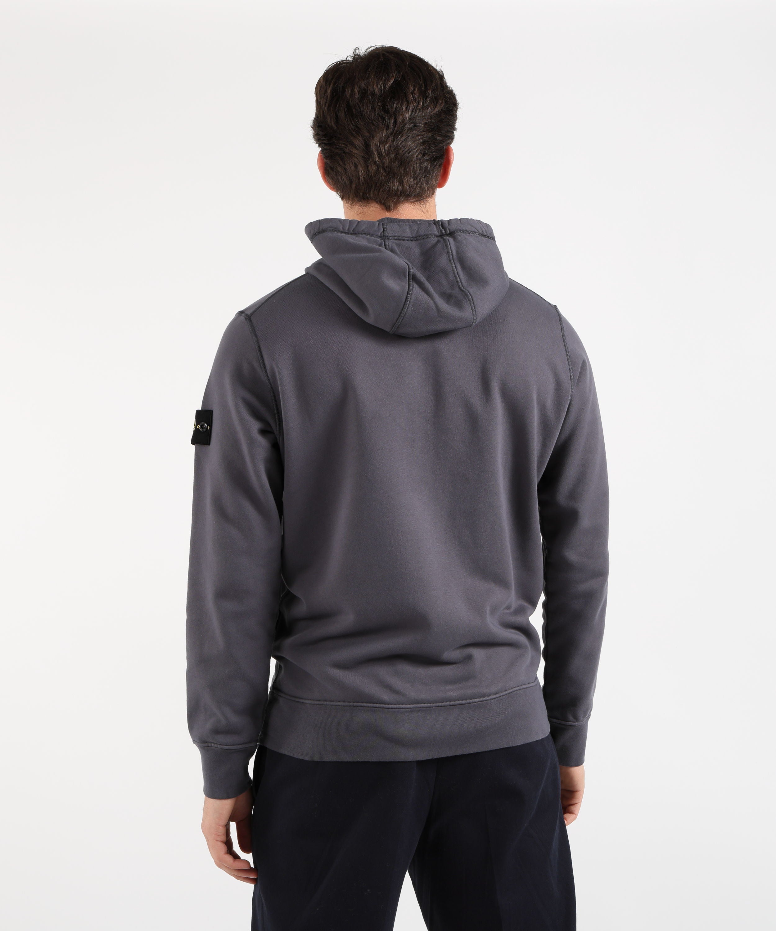 Felpe STONE ISLAND Felpa vestibilità regular con cappuccio, zip e tasche Blu/grigio | STONE ISLAND