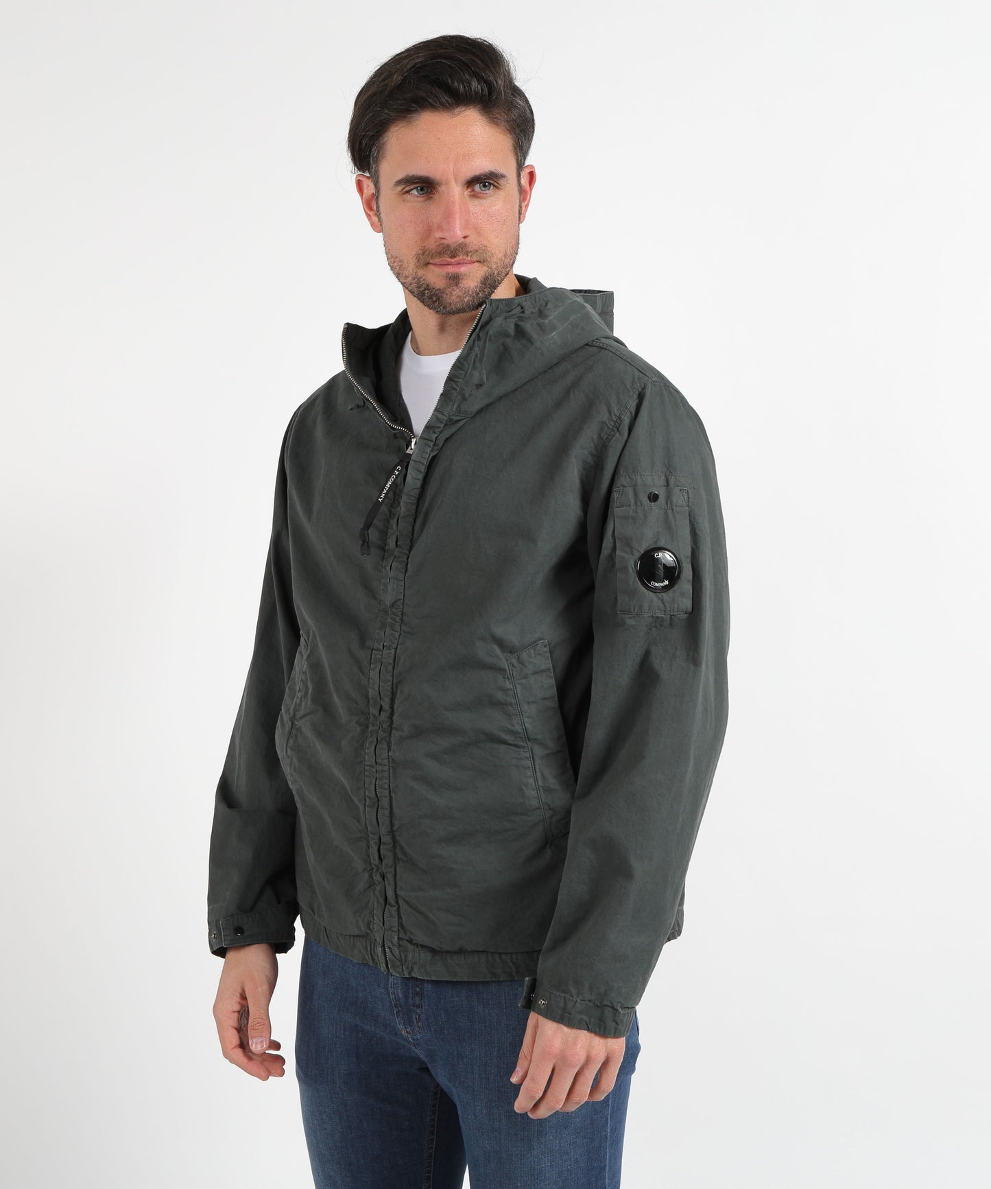 C.P. COMPANY Micro-Reps Jacket with Hood