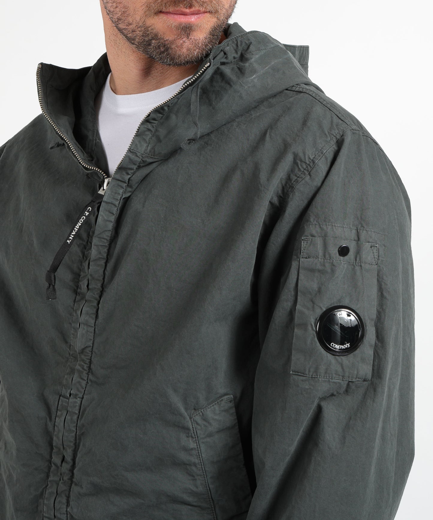 C.P. COMPANY Micro-Reps Jacket with Hood