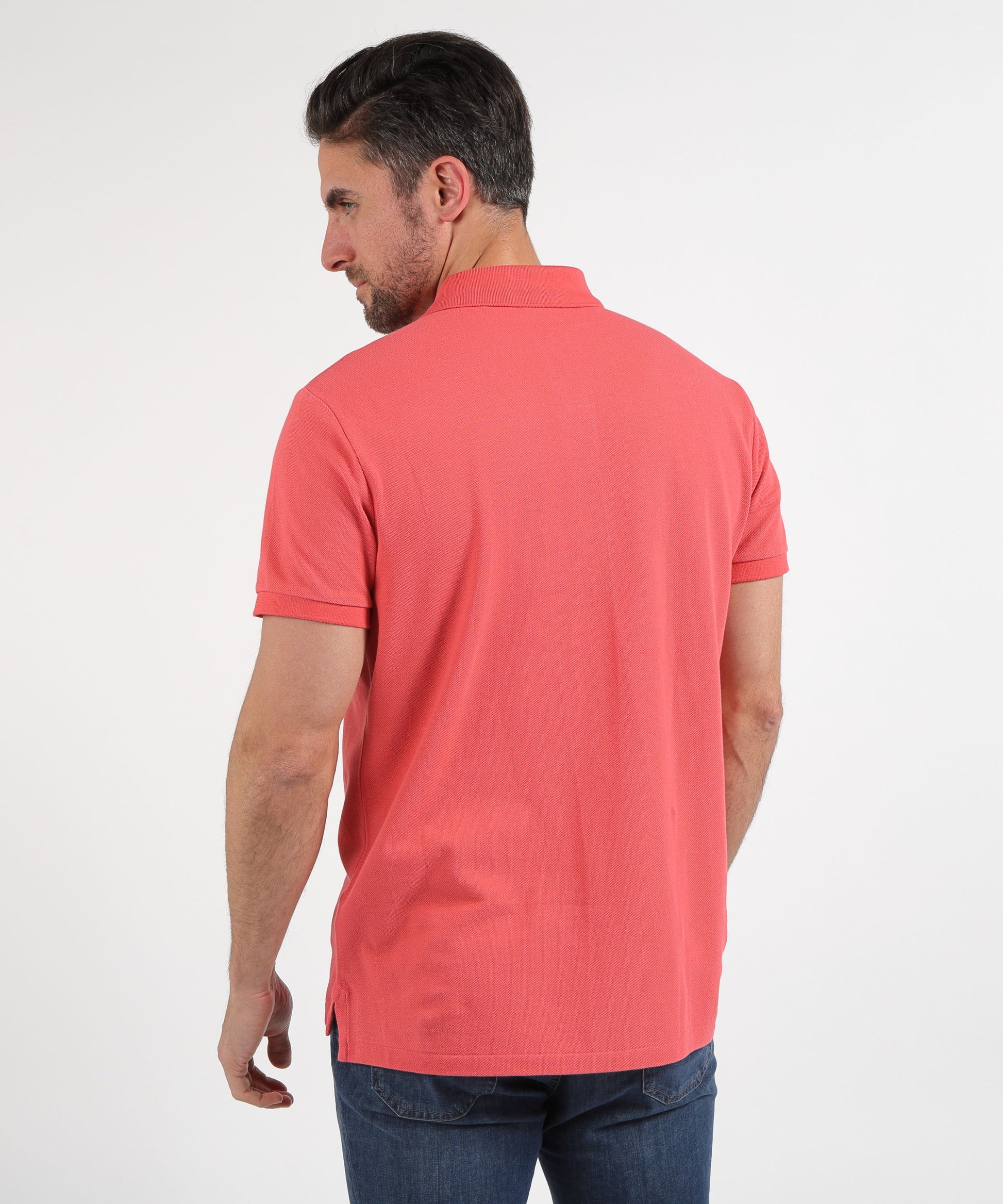 Polo shirts POLO RALPH LAUREN The iconic piqué polo Rosso | POLO RALPH LAUREN