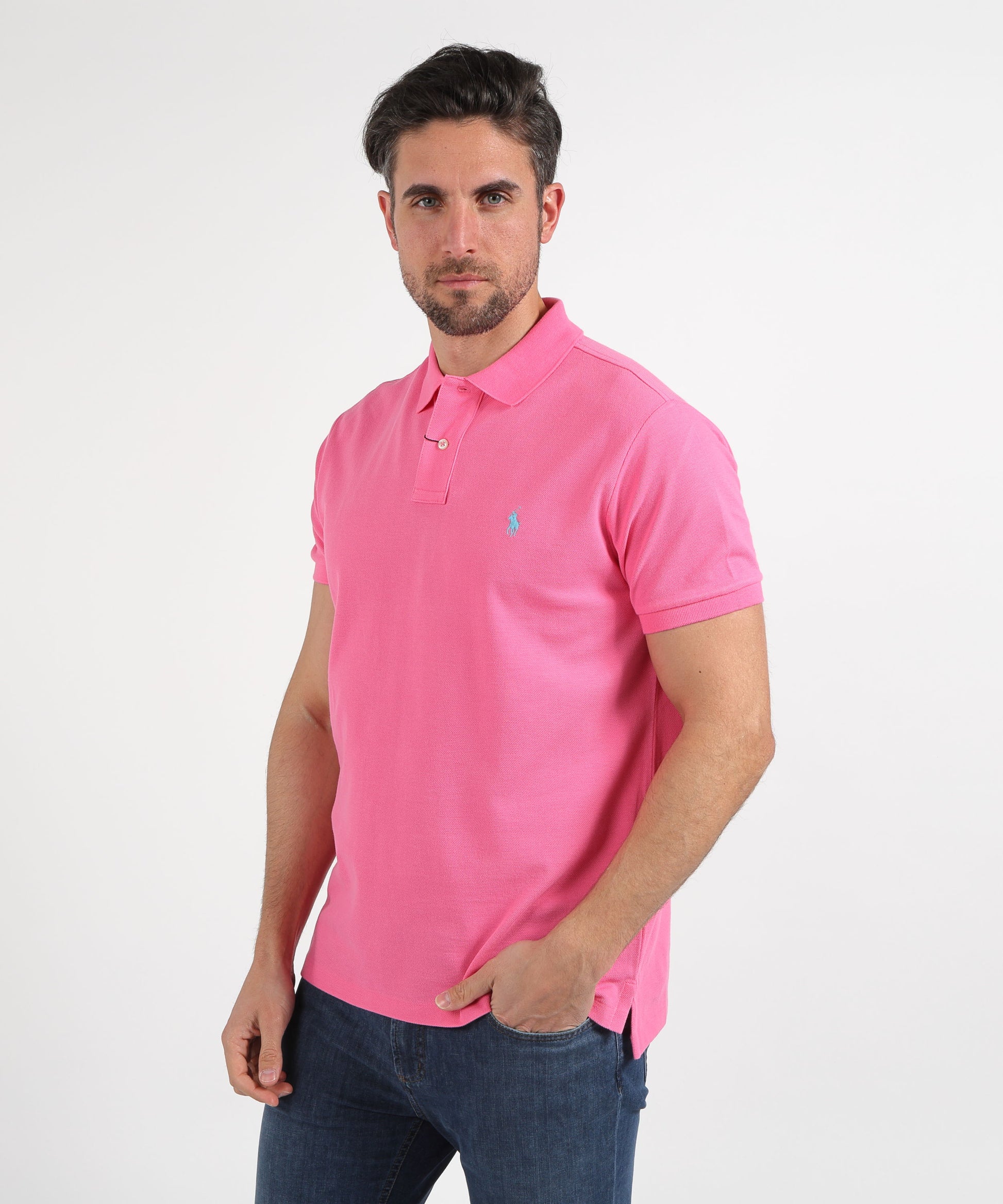 Polo shirts POLO RALPH LAUREN The iconic piqué polo Rosa | POLO RALPH LAUREN