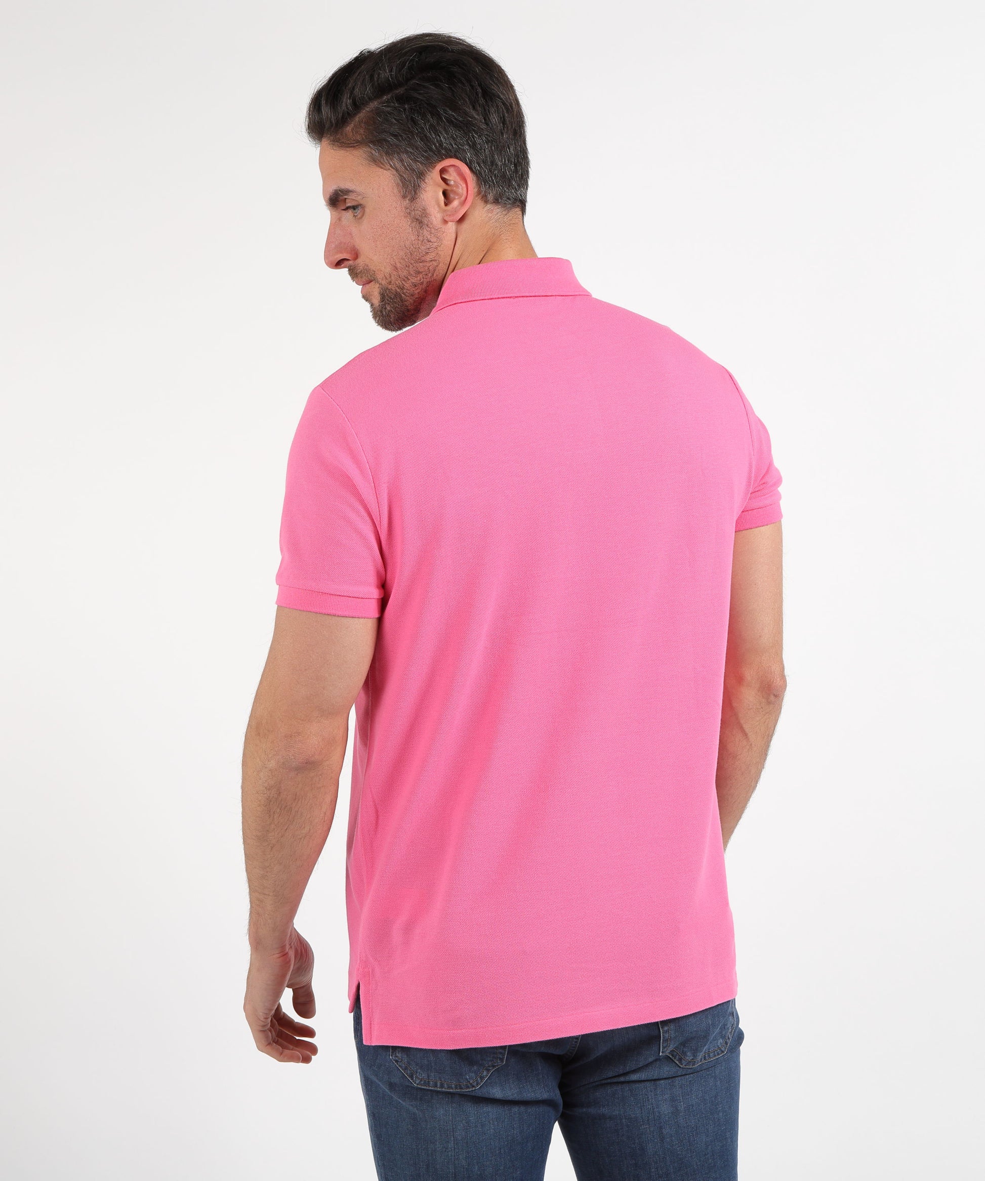 Polo shirts POLO RALPH LAUREN The iconic piqué polo Rosa | POLO RALPH LAUREN