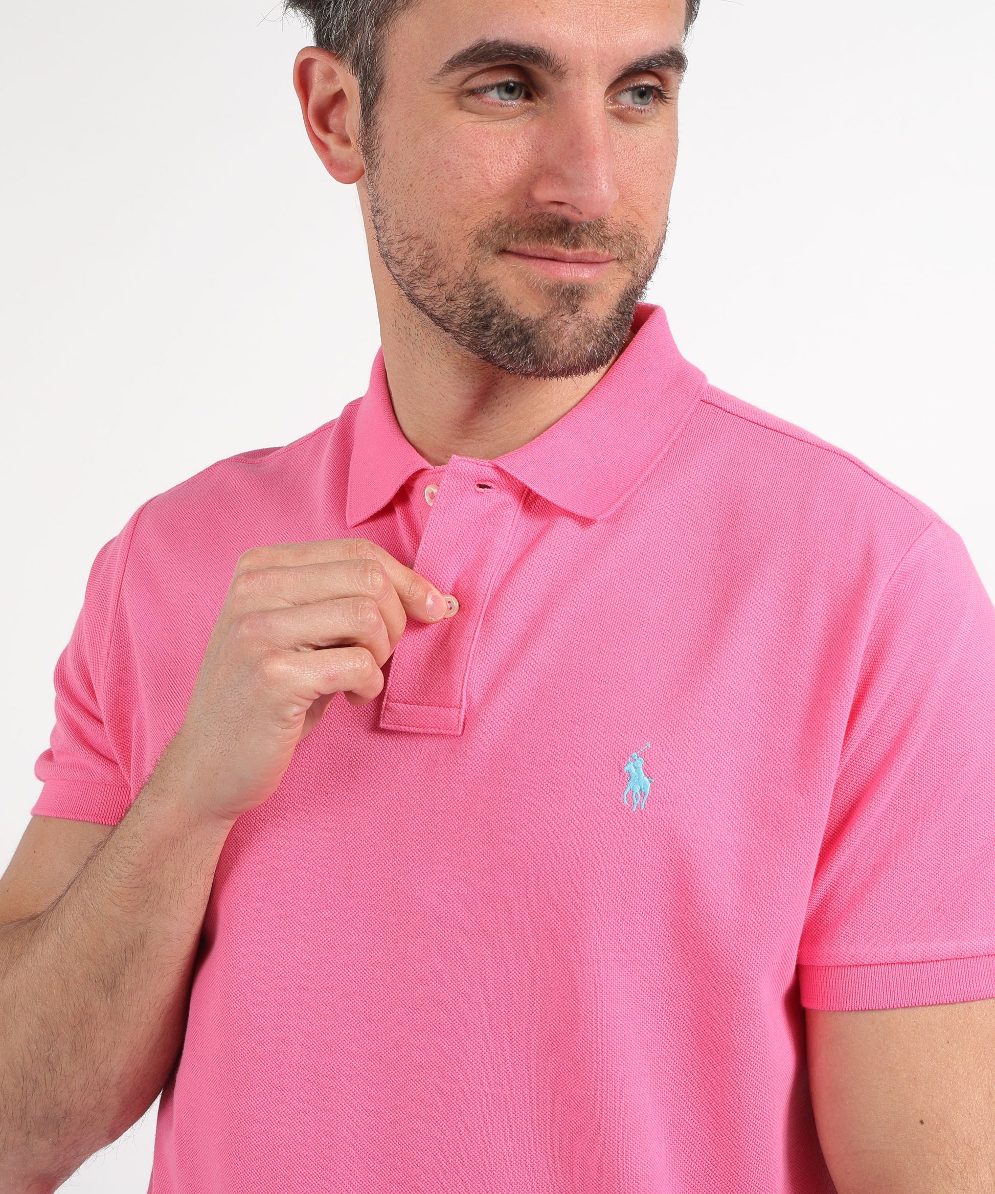 Polo shirts POLO RALPH LAUREN The iconic piqué polo Rosa | POLO RALPH LAUREN