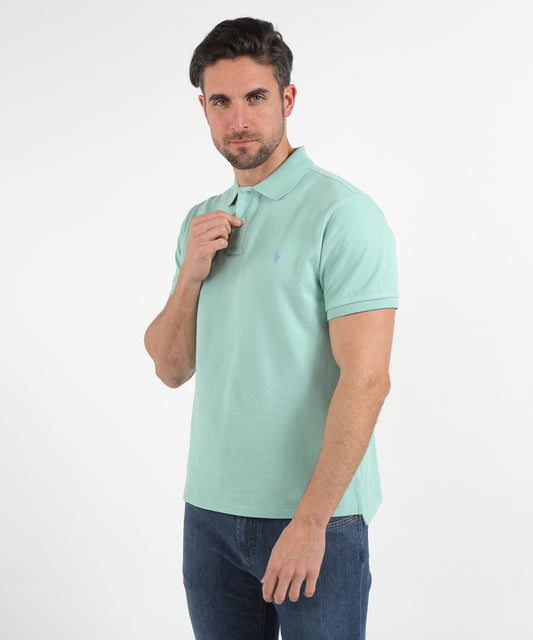 Polo POLO RALPH LAUREN L'iconica polo in piqué Verde acqua | POLO RALPH LAUREN
