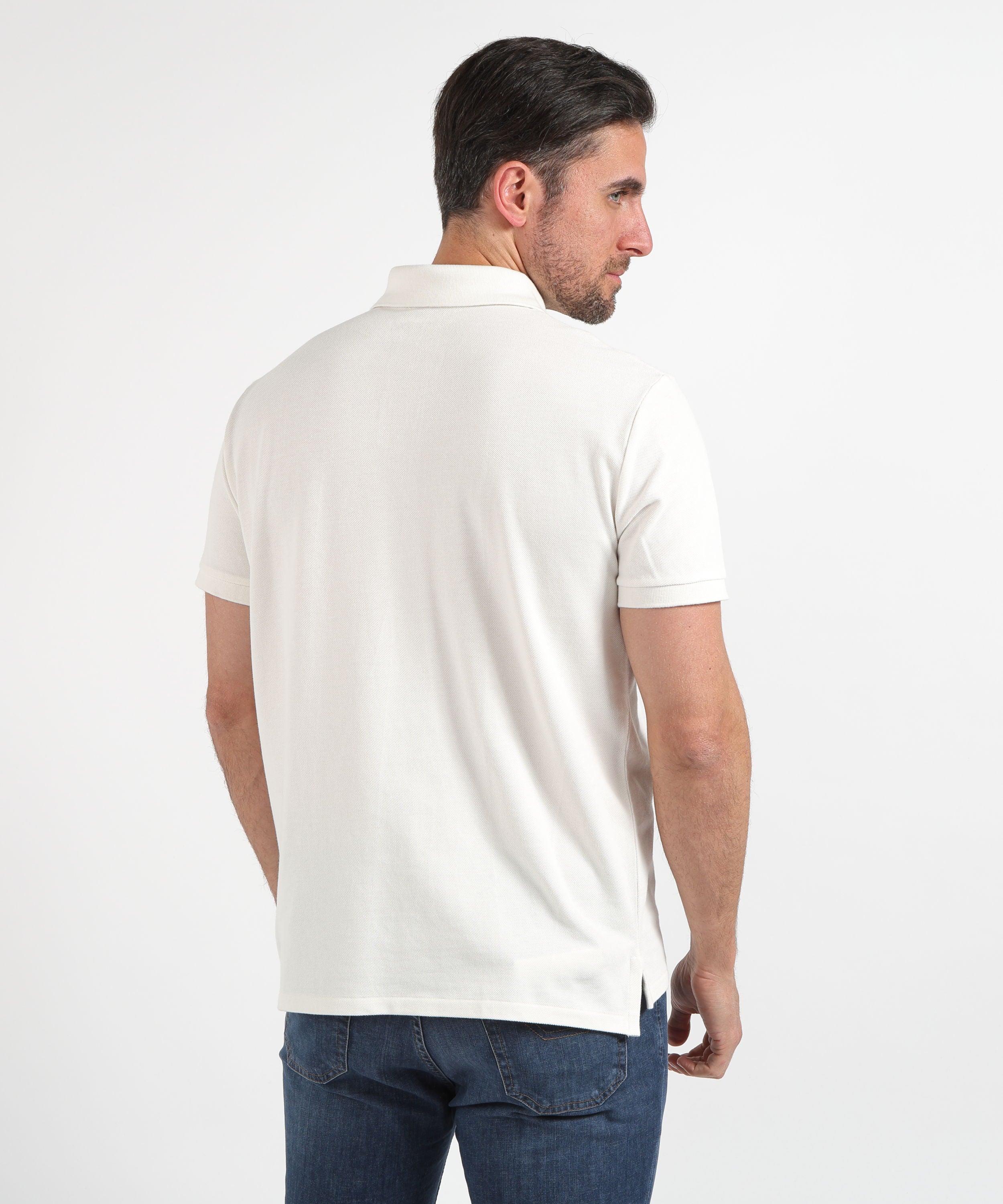 Polo POLO RALPH LAUREN L'iconica polo in piqué Crema | POLO RALPH LAUREN