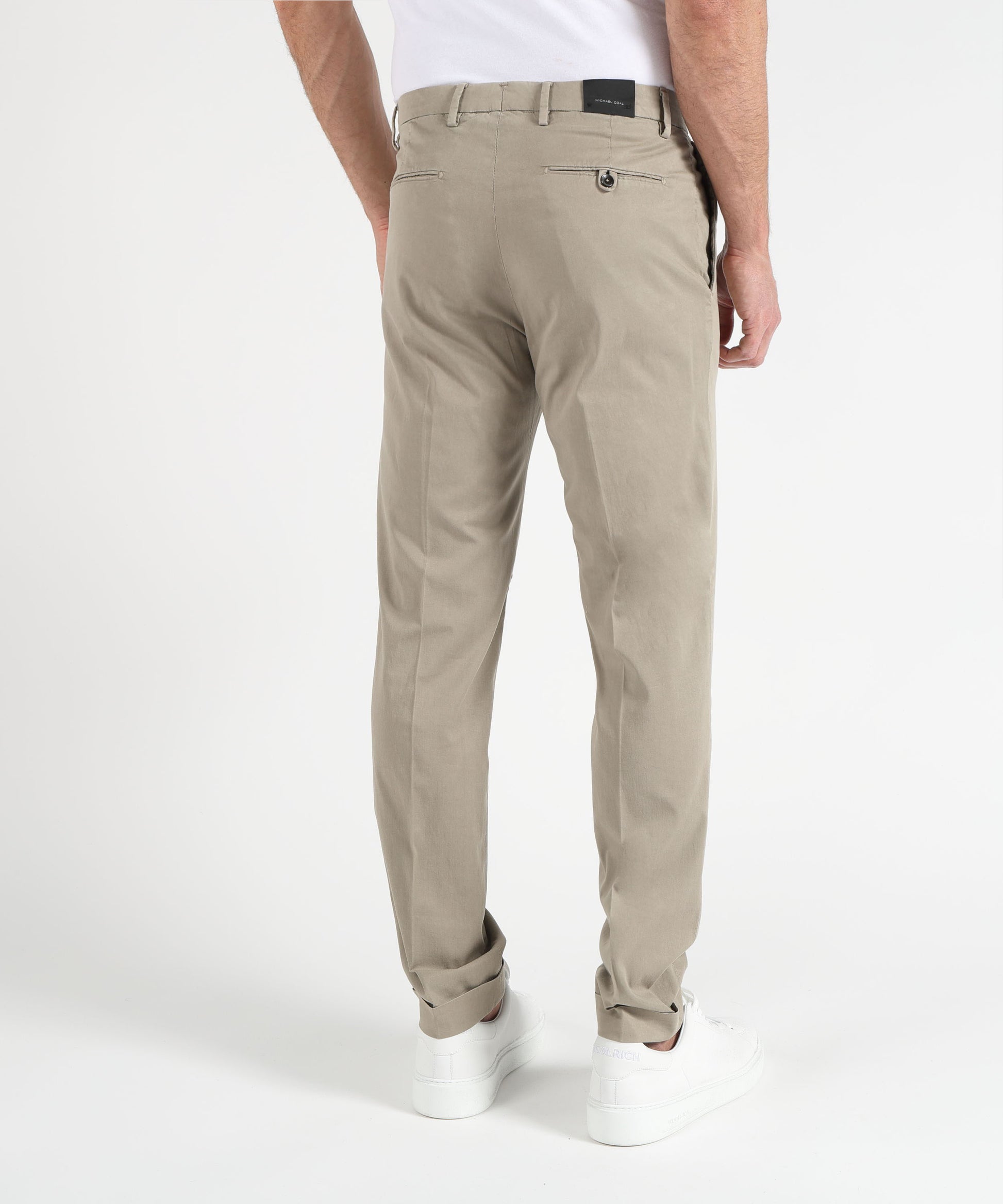 Trousers MICHAEL COAL Frederick Pleated Trousers Argilla | MICHAEL COAL