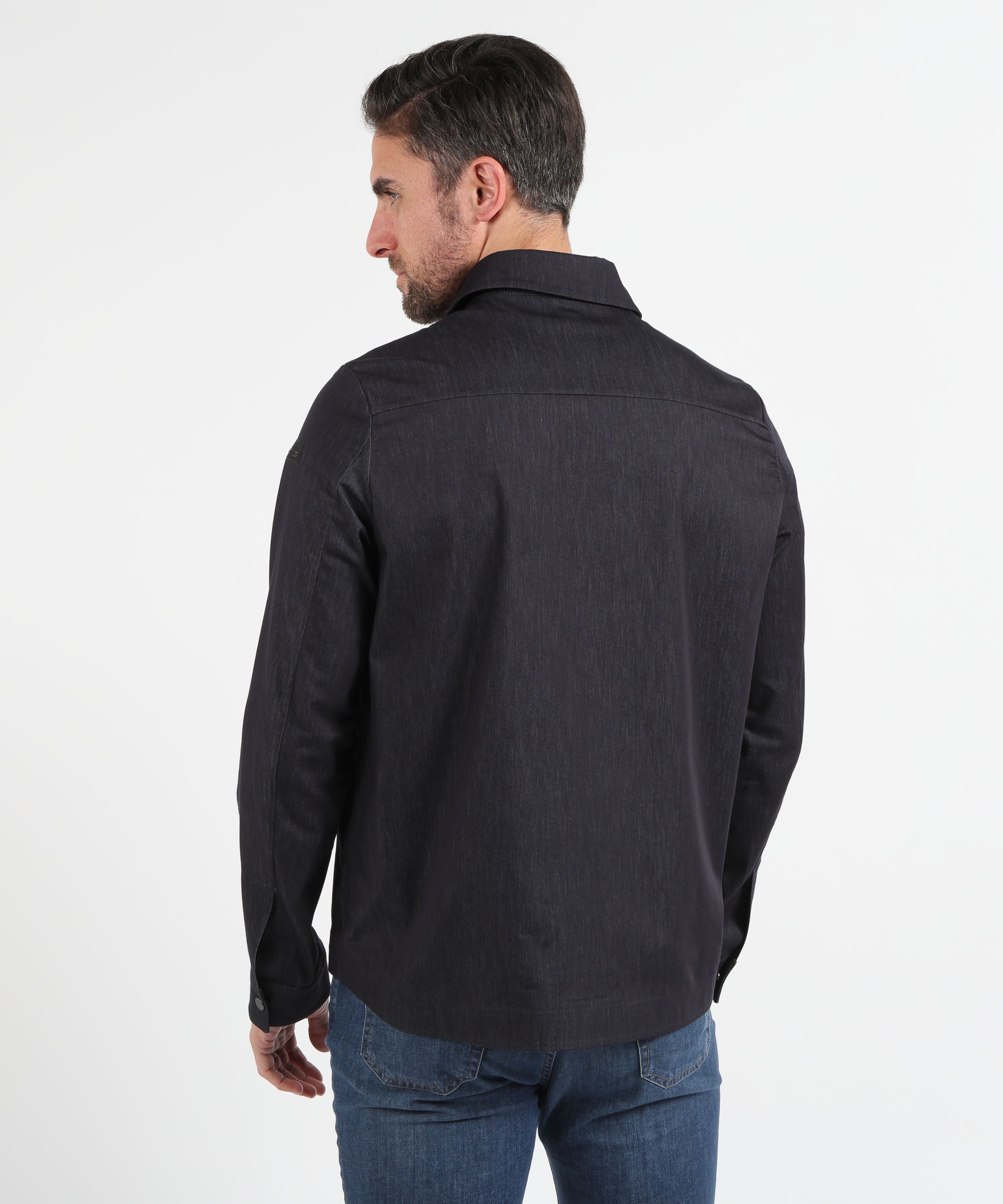 Giacche RRD Marina Overshirt Jkt Blu nero | RRD