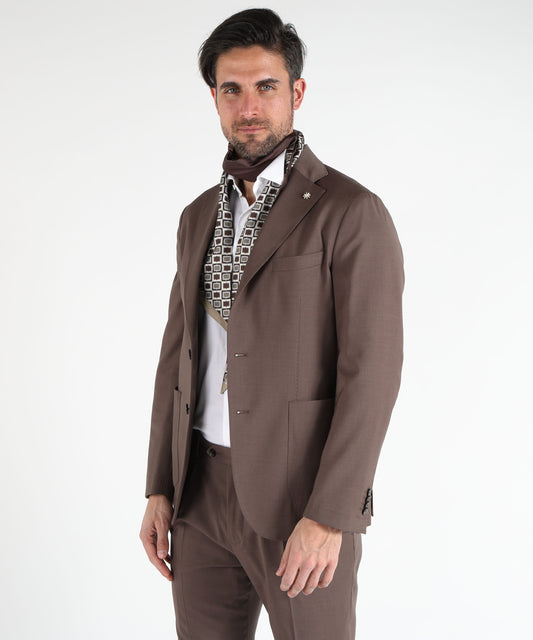 Abiti MANUEL RITZ Completo Destrutturato – Stile Contemporaneo Moro | MANUEL RITZ