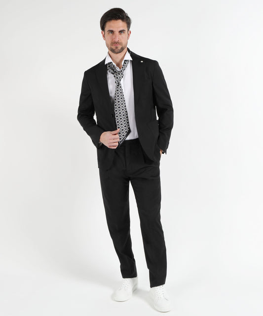 Abiti MANUEL RITZ Completo Destrutturato – Stile Contemporaneo Nero | MANUEL RITZ