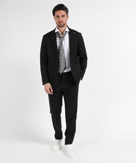 Abiti MANUEL RITZ Completo Destrutturato – Stile Contemporaneo Nero | MANUEL RITZ