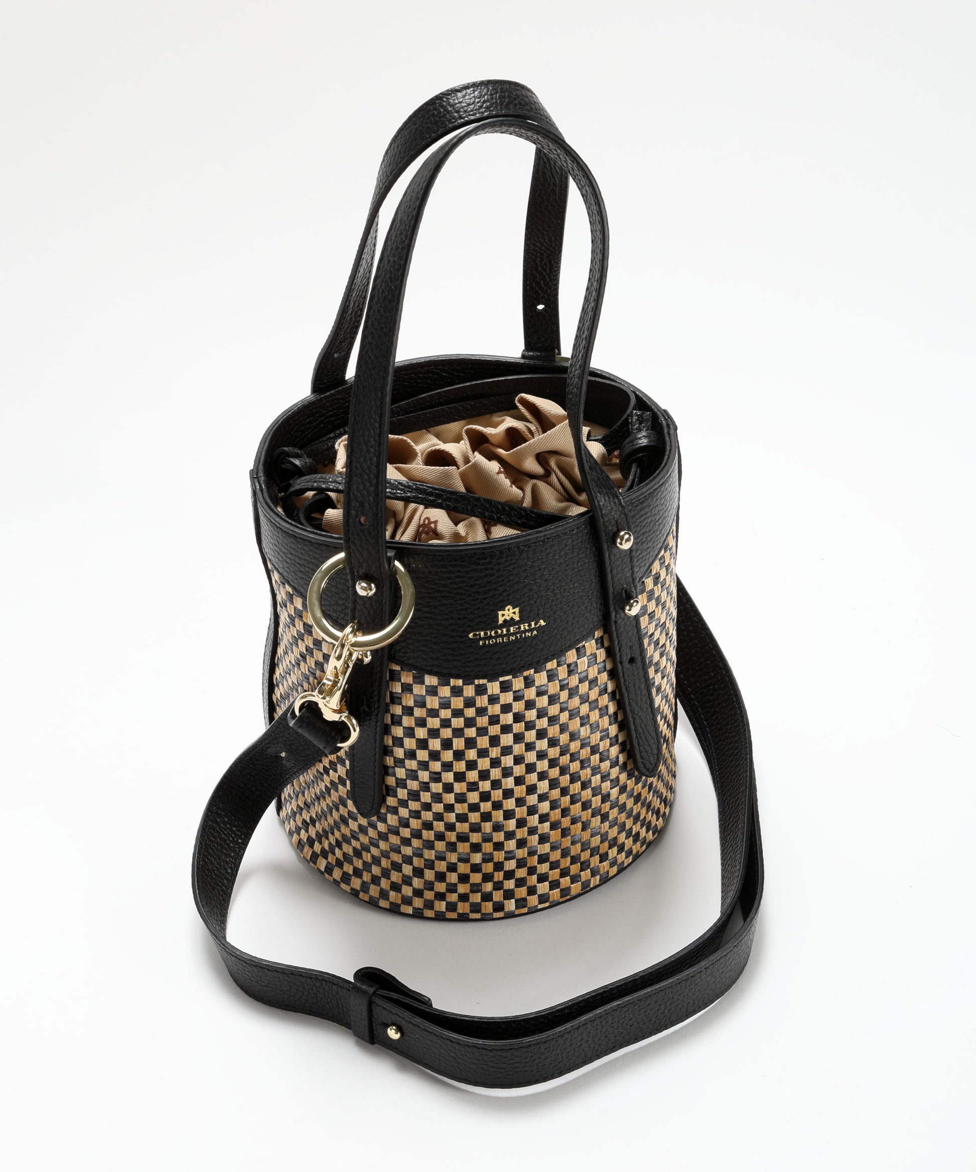 Bags CUOIERIA FIORENTINA  Amber Bucket Bag Nero | CUOIERIA FIORENTINA