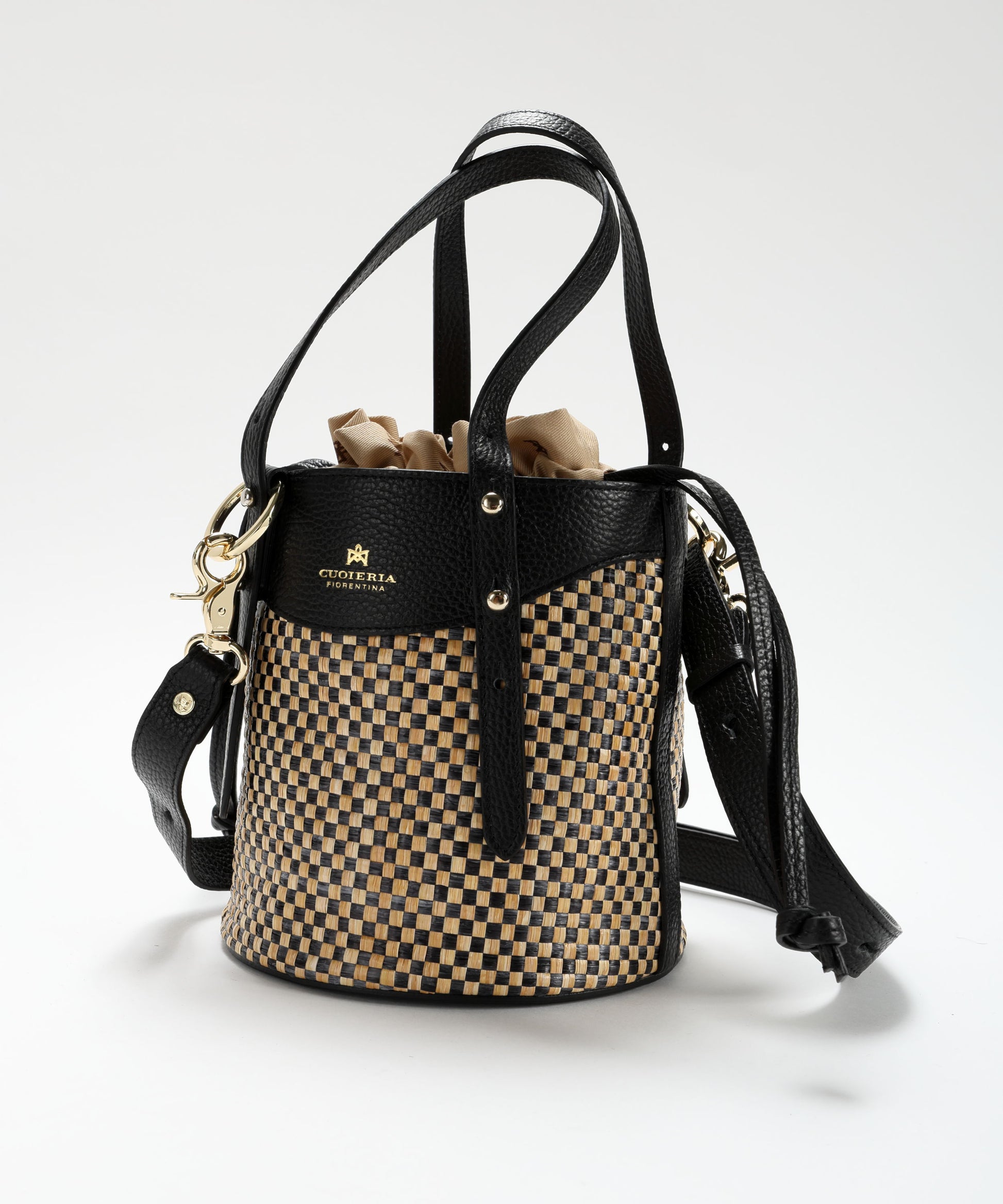 Bags CUOIERIA FIORENTINA  Amber Bucket Bag Nero | CUOIERIA FIORENTINA