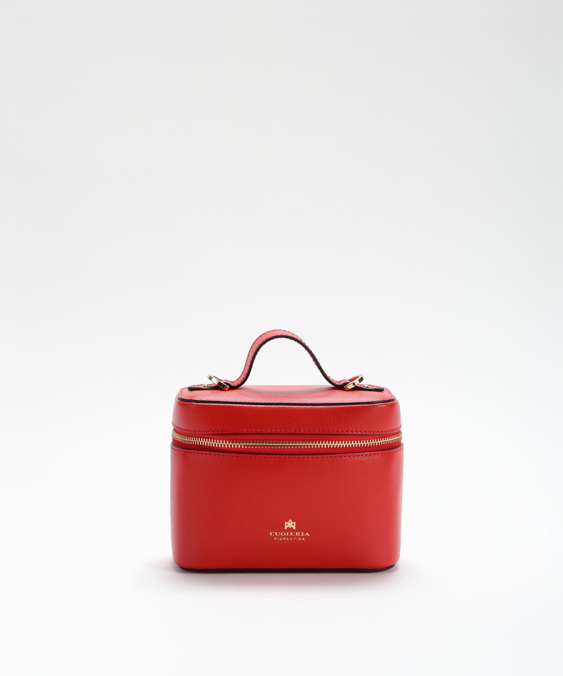 Beauty case CUOIERIA FIORENTINA  Small beauty case Rosso | CUOIERIA FIORENTINA