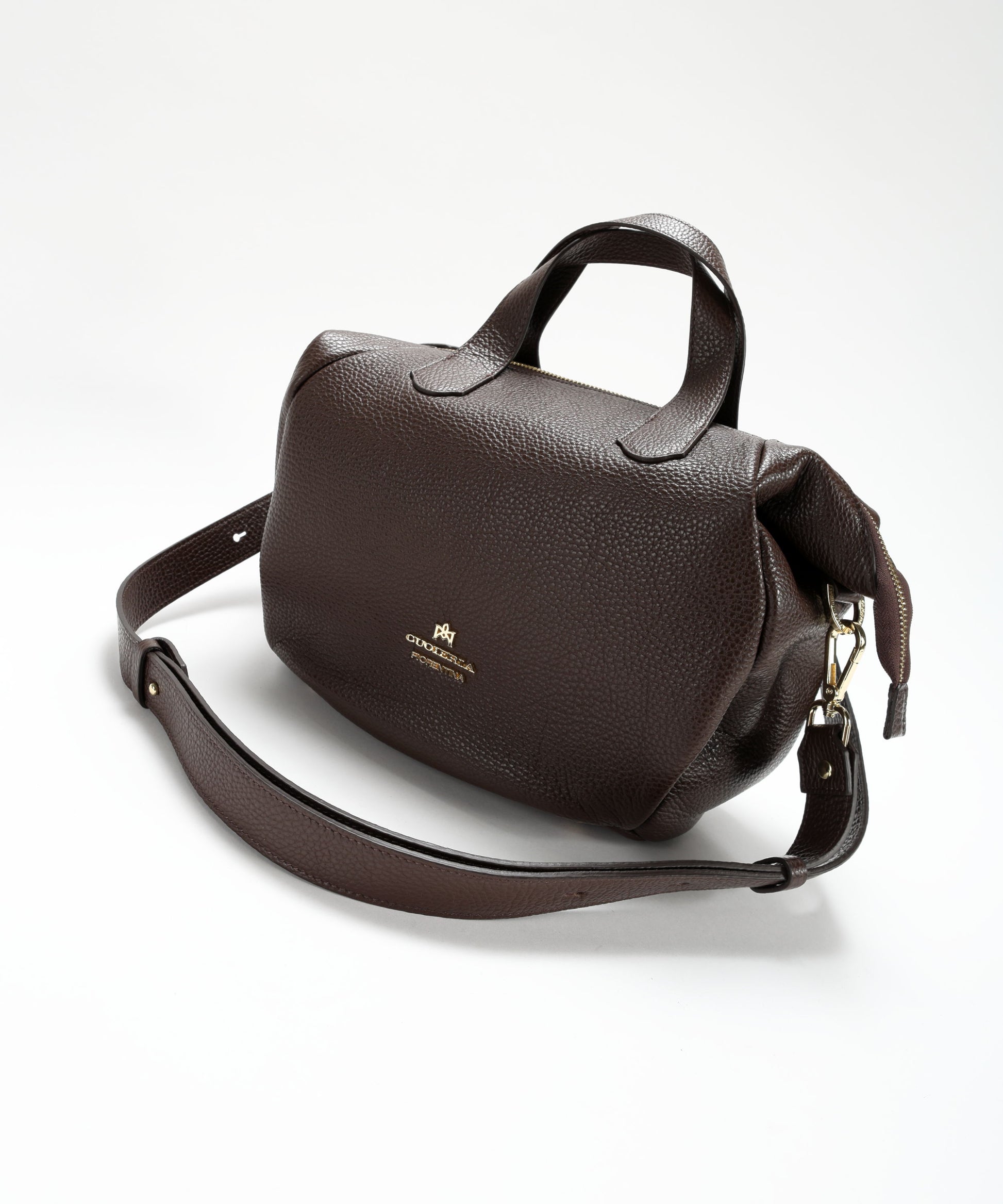 Borse CUOIERIA FIORENTINA  Duffle piccola Carol Cioccolato | CUOIERIA FIORENTINA