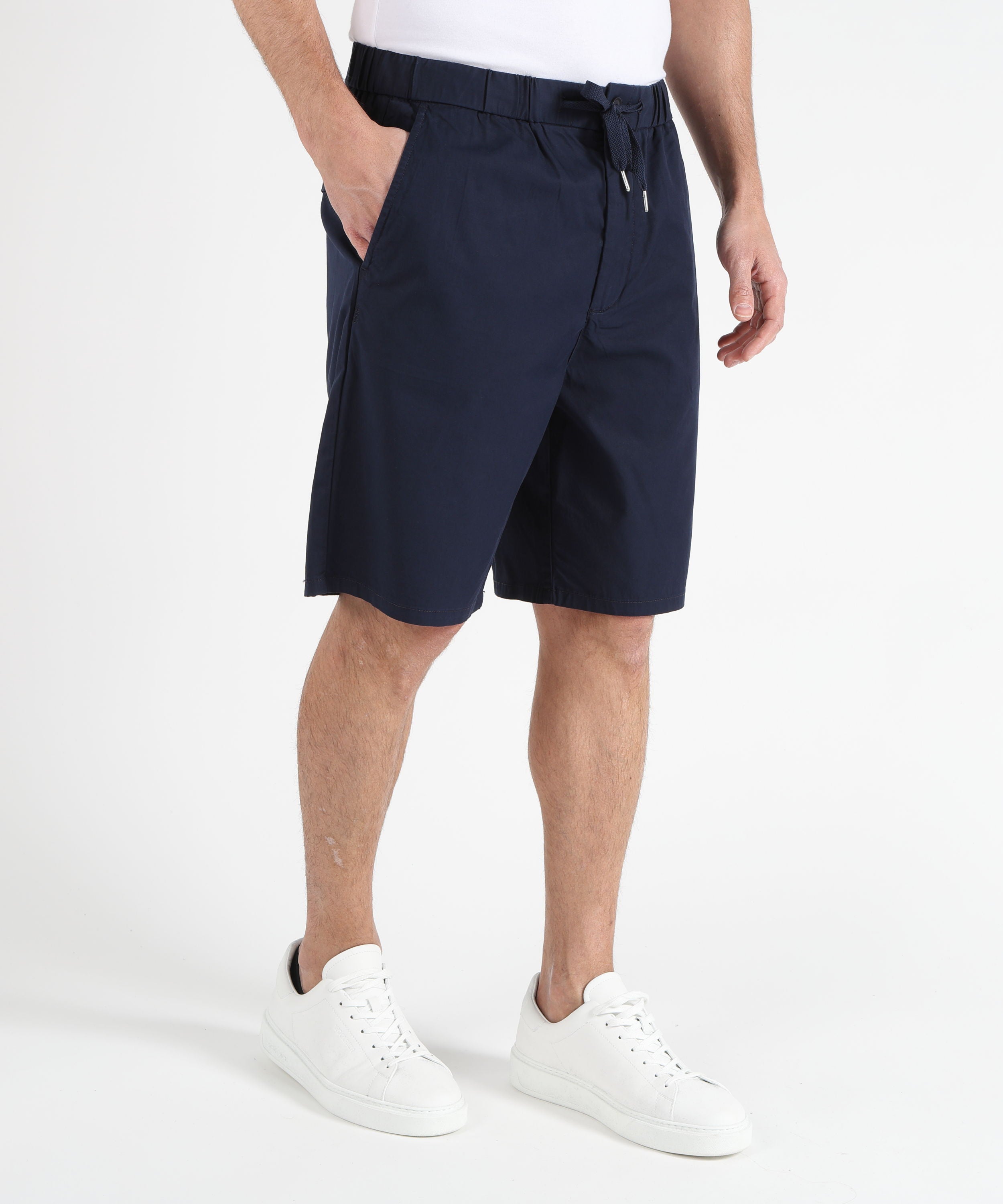 Shorts SUN 68 Bermuda comfort fit in misto cotone Navy | SUN 68