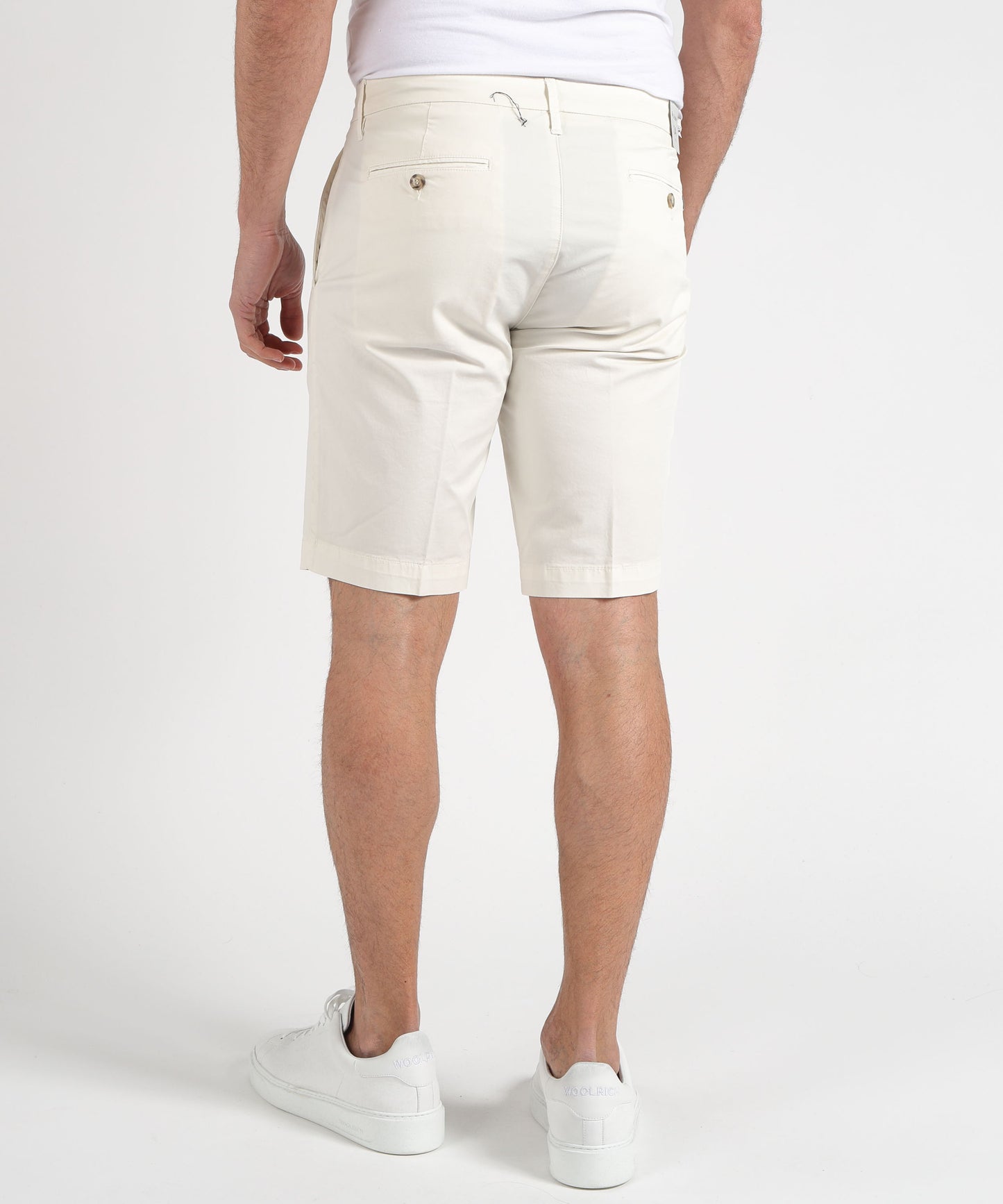 RE-HASH Men’s Stretch Cotton Bermuda Shorts