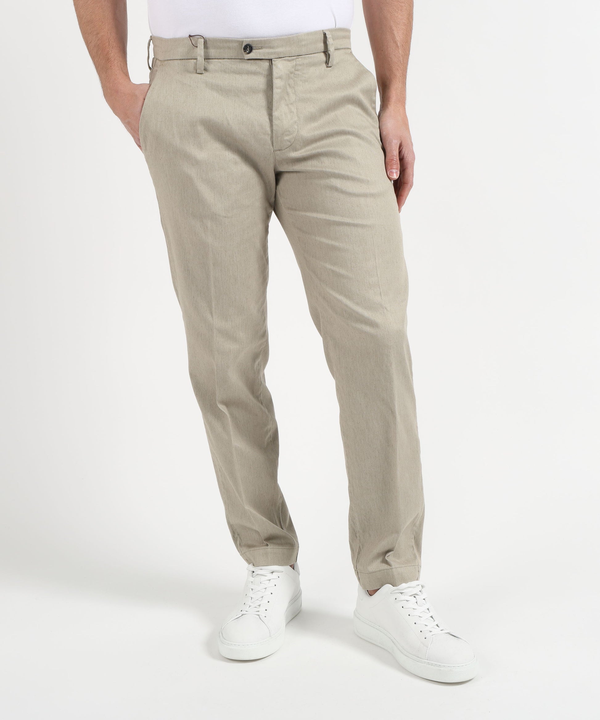 Trousers BRO-SHIP Slant Pocket Trousers Argilla | BRO-SHIP