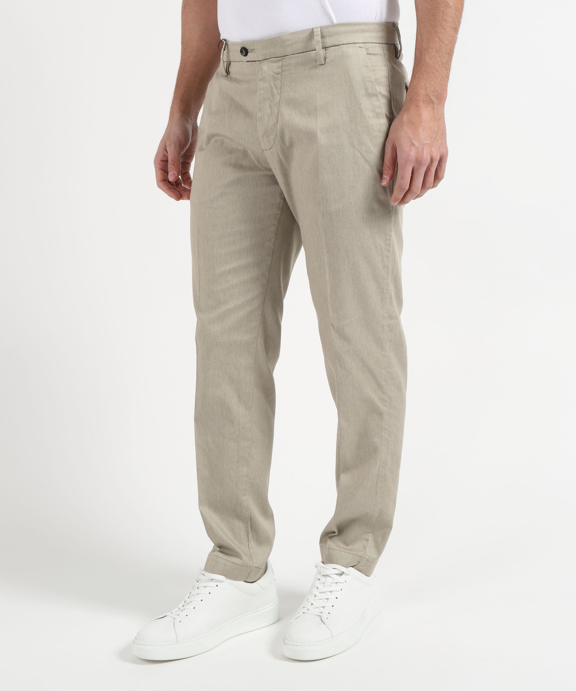 Trousers BRO-SHIP Slant Pocket Trousers Argilla | BRO-SHIP