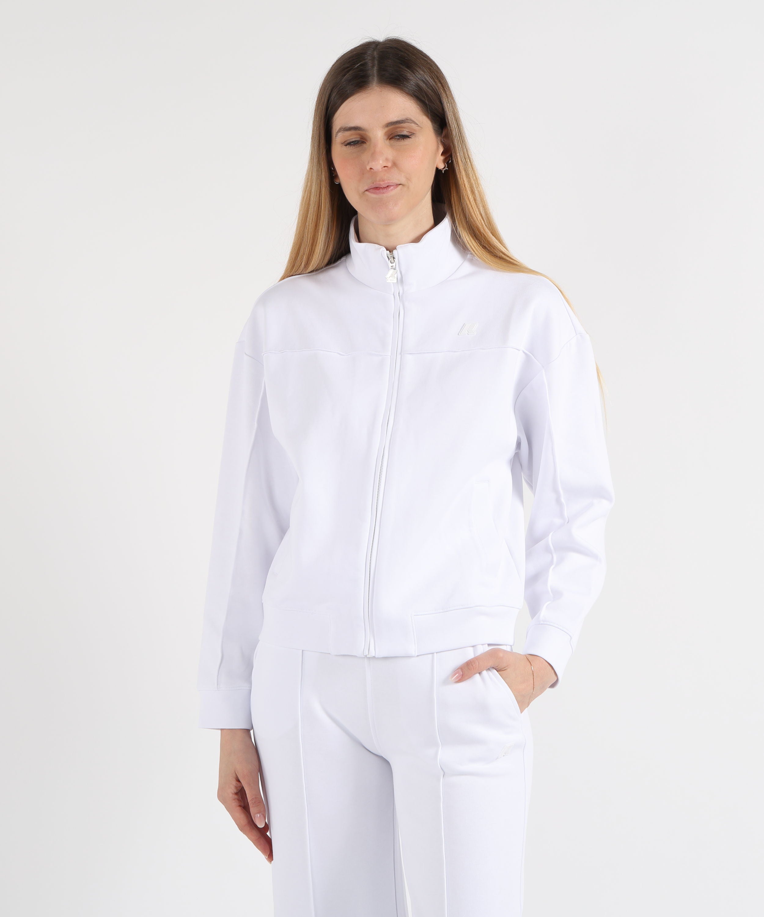 Giacche K-WAY ARVINNE INTERLOCK Bianco | K-WAY