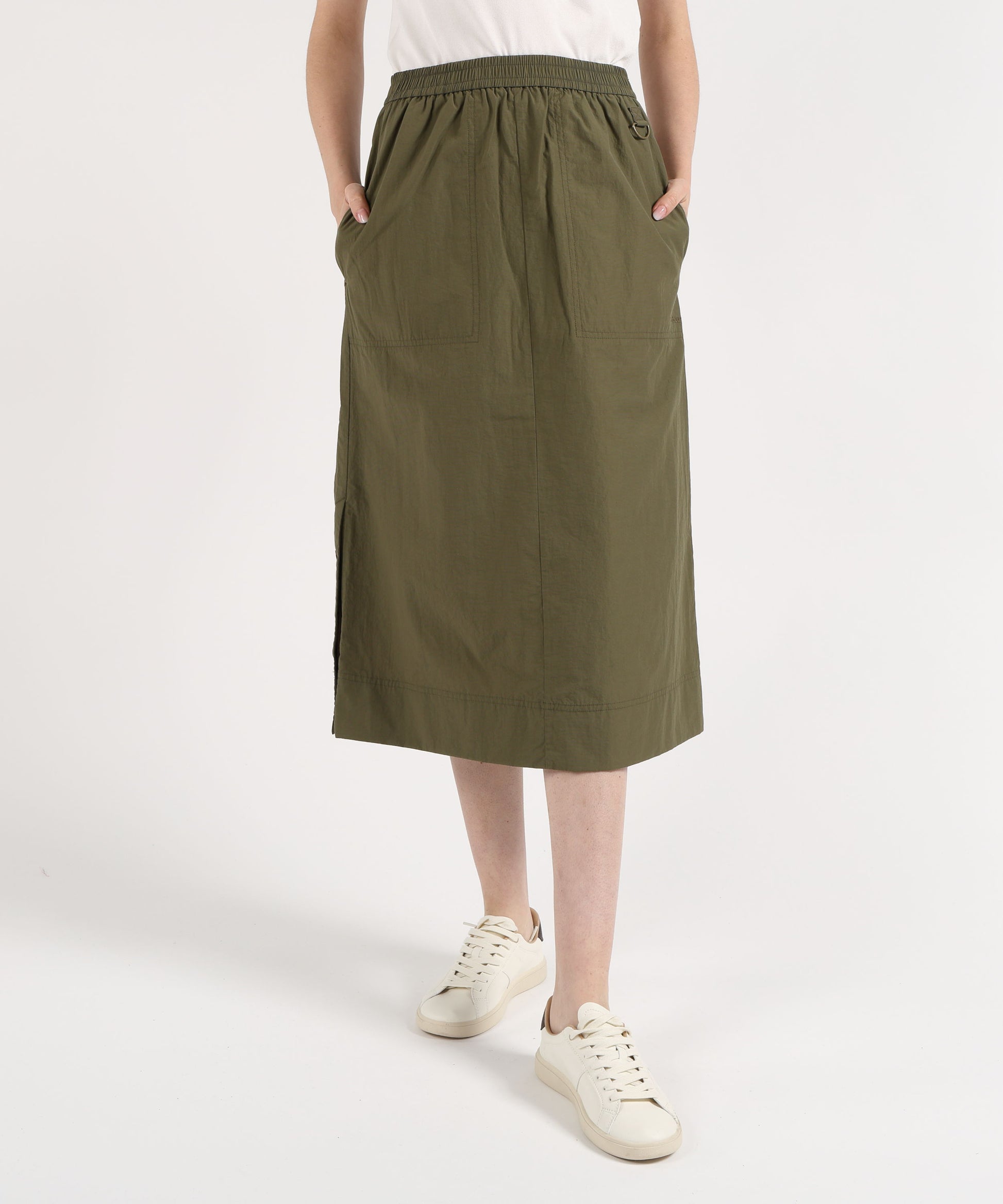 Gonne BARBOUR Gonna con elastico in vita Oliva | BARBOUR