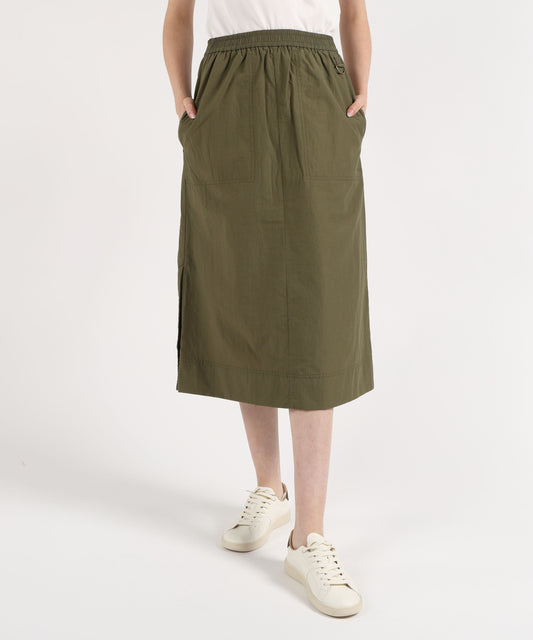 Gonne BARBOUR Gonna con elastico in vita Oliva | BARBOUR