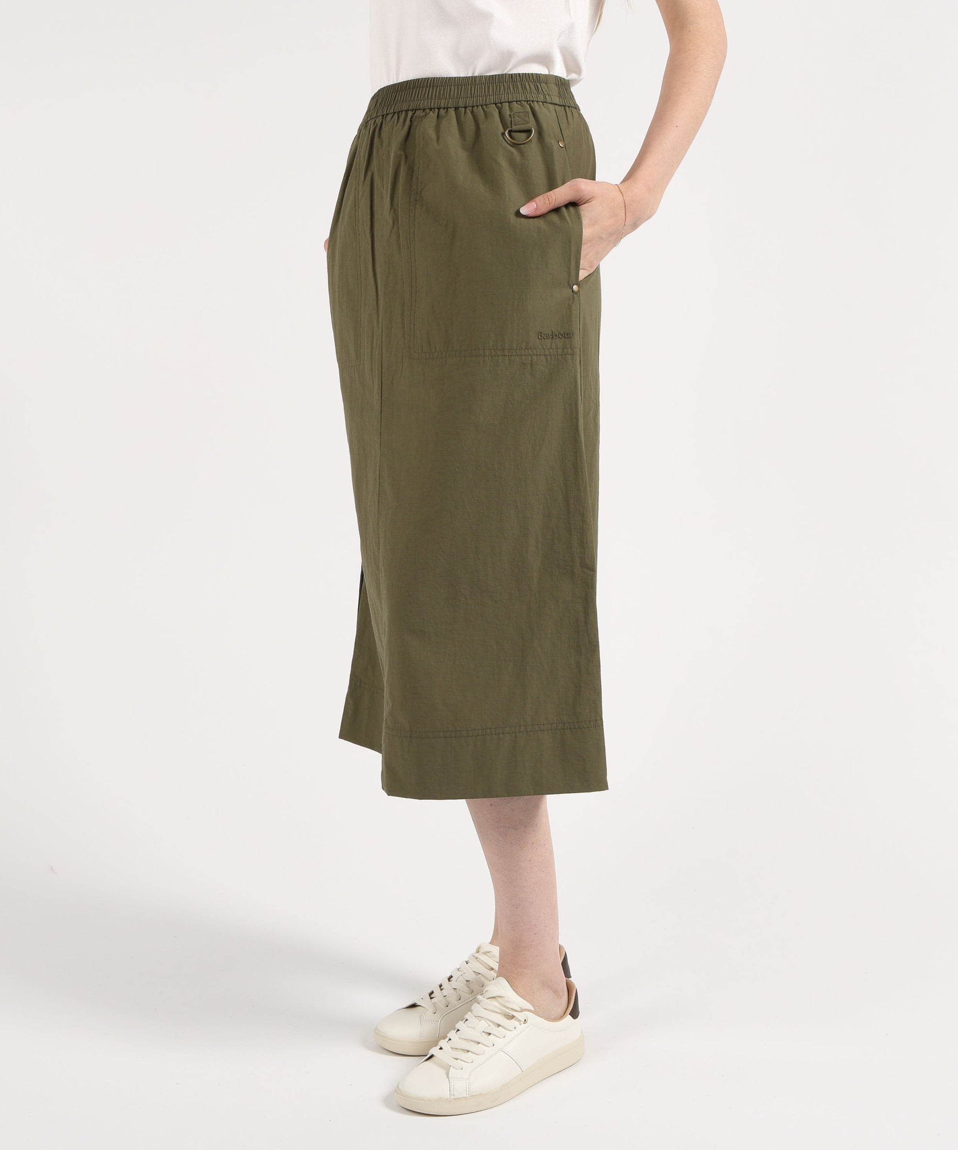 Gonne BARBOUR Gonna con elastico in vita Oliva | BARBOUR