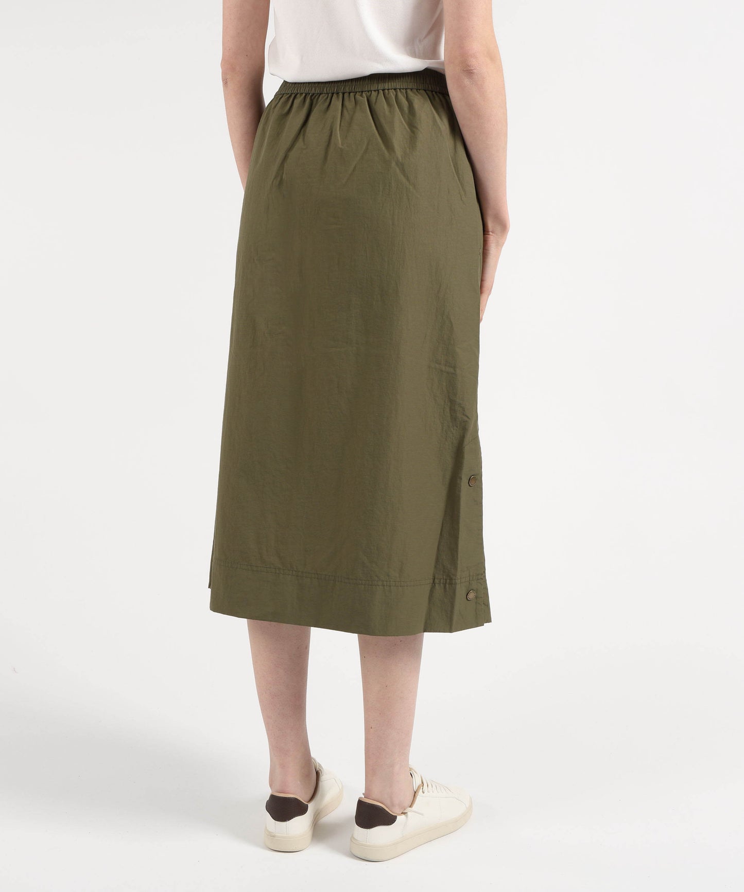 BARBOUR Gonna con elastico in vita